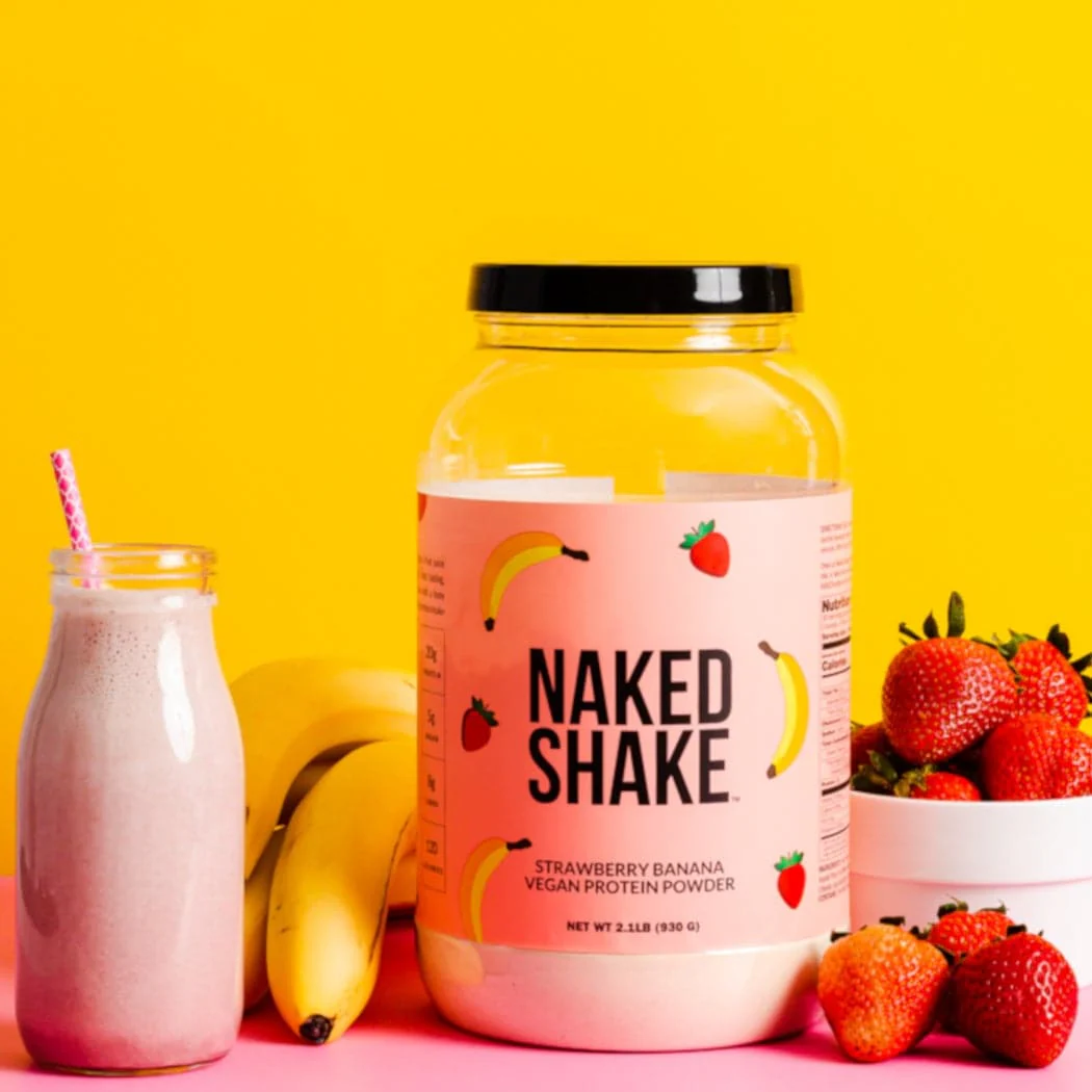 Strawberry Banana Protein Shake | Naked Shake - 30 Servings