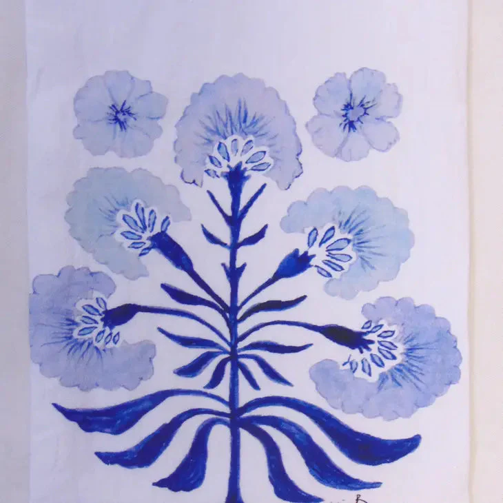 Hand Printed Kitchen Flour Sack Towels