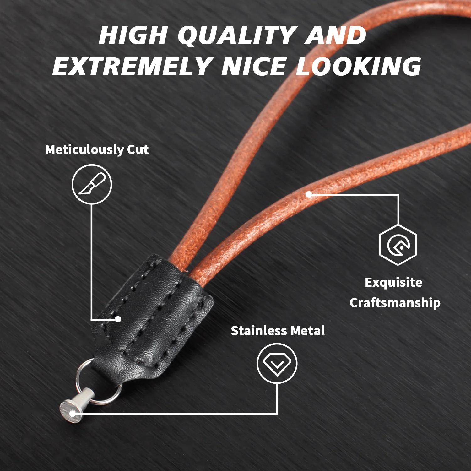 Leather Neck Wrist Shoulder Strap Belt Clips Lugs For Rollei 35 Silver Black Classic 35 35S 35T 35SE 35TE AS IS 35 LED B35 Cameras