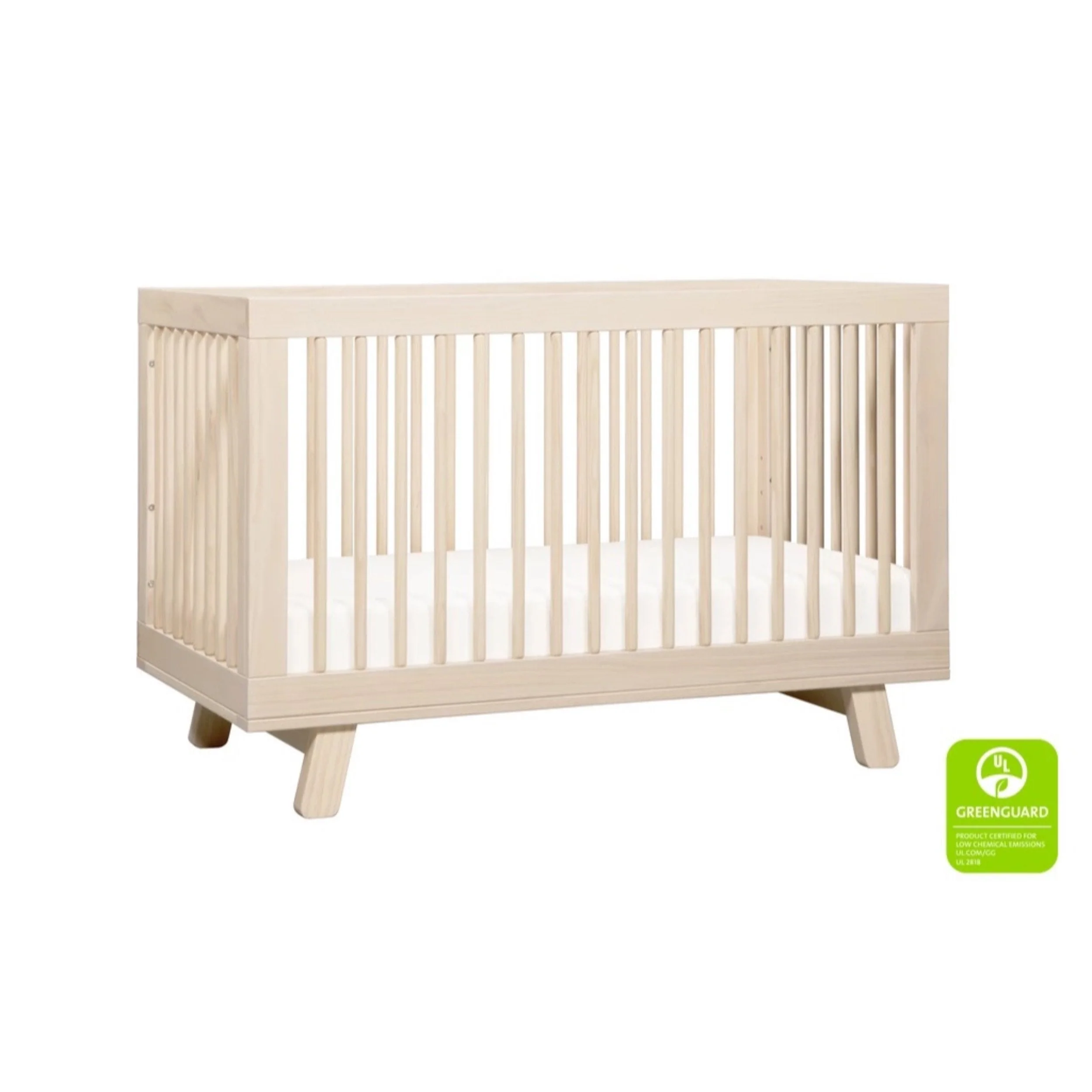 Hudson 3-in-1  Crib Washed Natural