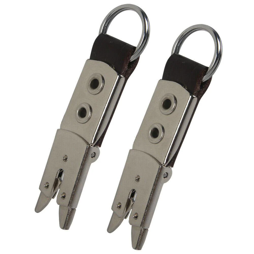 2x Neck Strap Alligator Clips For Rolleiflex 2.8F 3.5E 2.8E 3.5F 3.5T 3.5C TLR