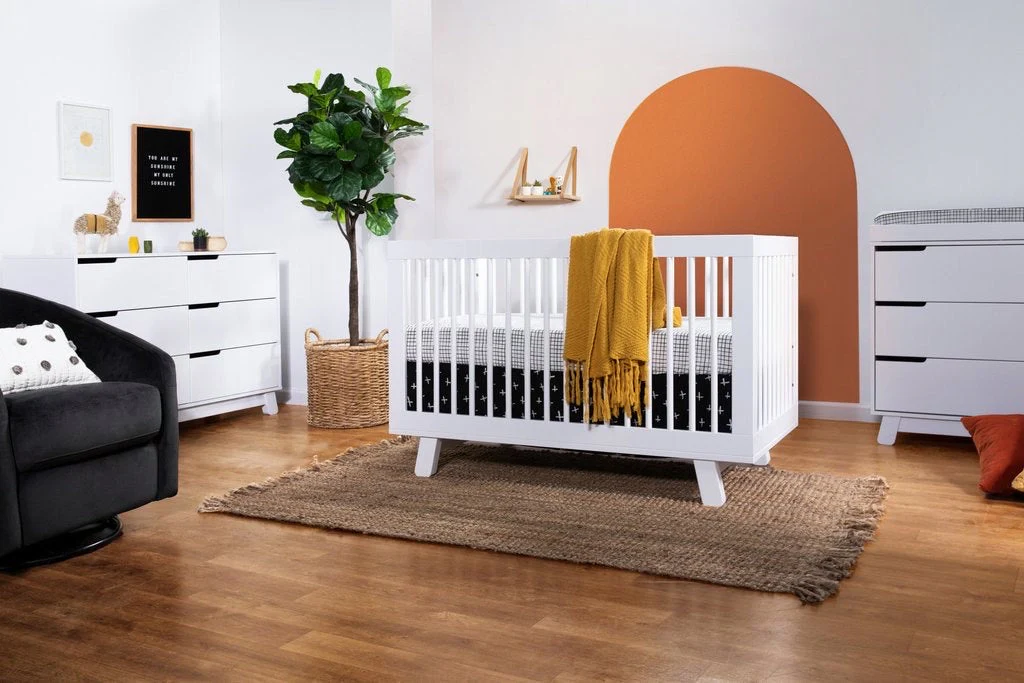 Hudson 3-in-1 Crib White