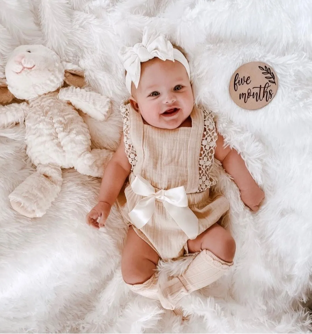 Jami Romper in Cream