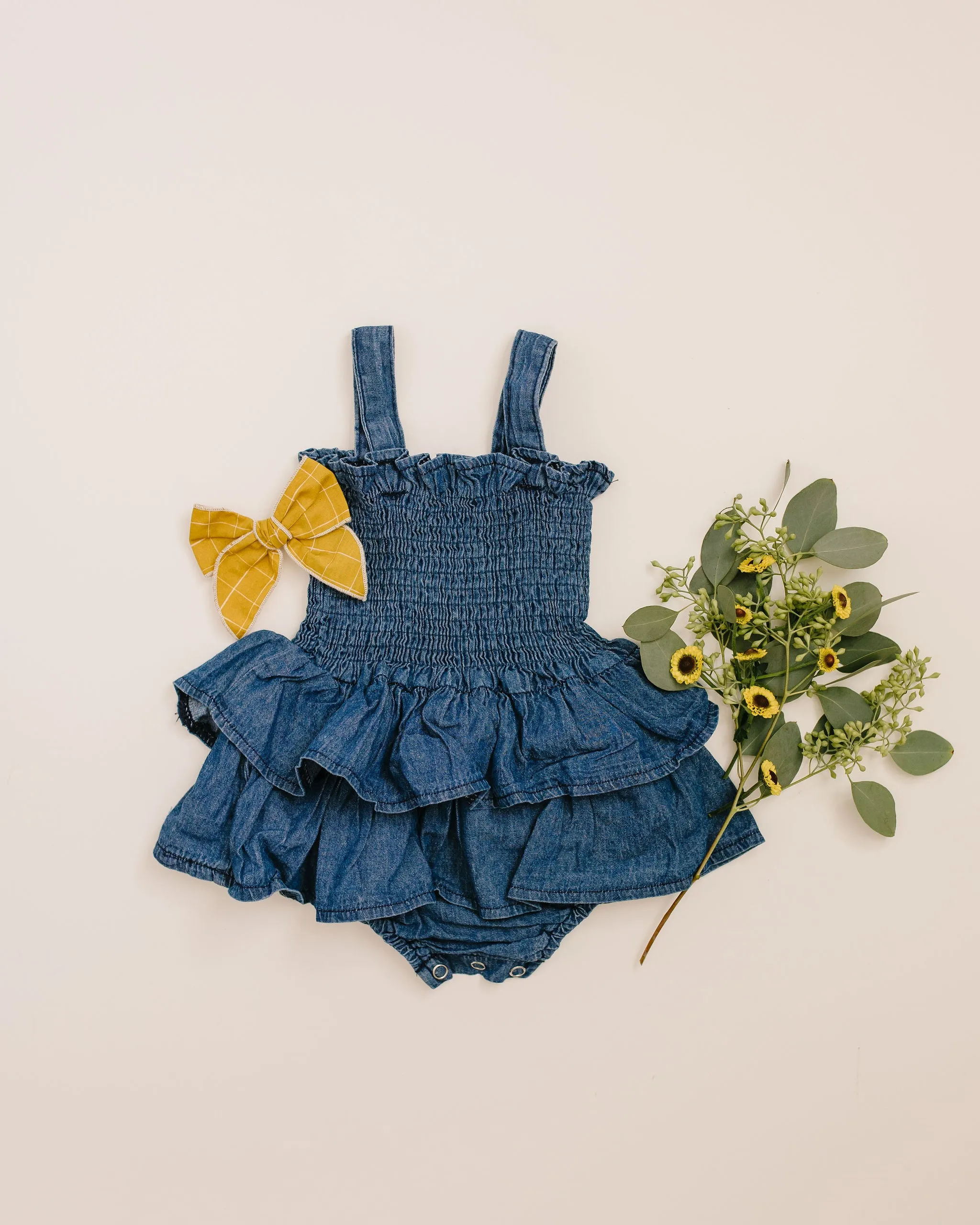 Denim Darling Romper