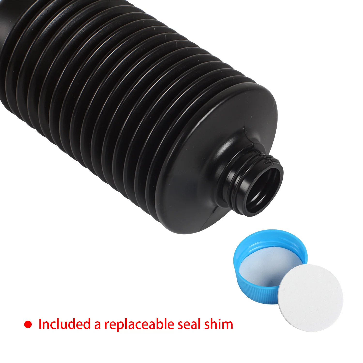 eTone Collapsible Storage Bottle 1 Litre HDPE for Darkroom Chemical Laboratory Chemical Reagent Bottle Photosensitive Material