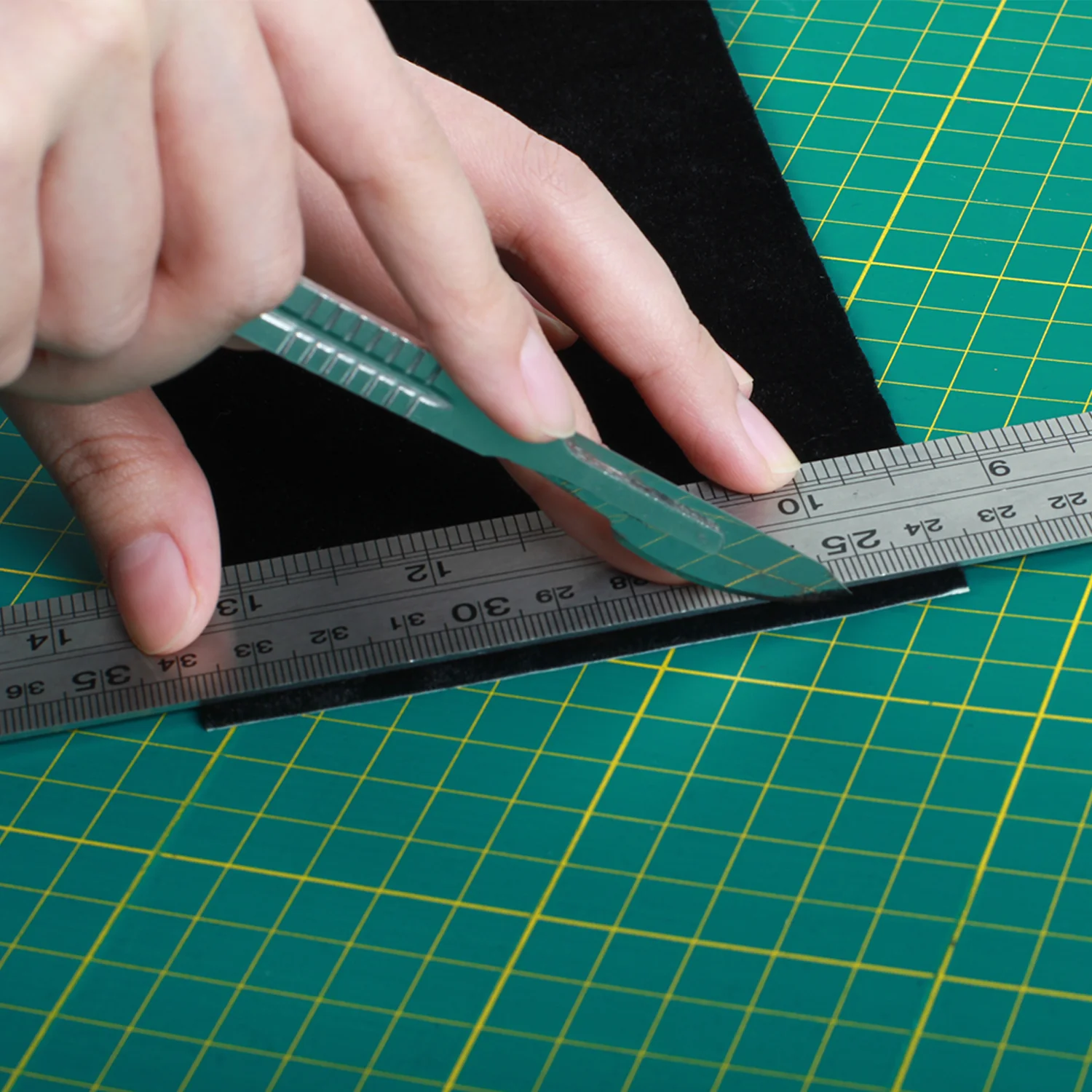 Self Adhesive Baffle Flannel 100x200x2mm Camera Panorama Film Back Graflock Back Repair Mirror Damper Light Seal Light Proof Kit