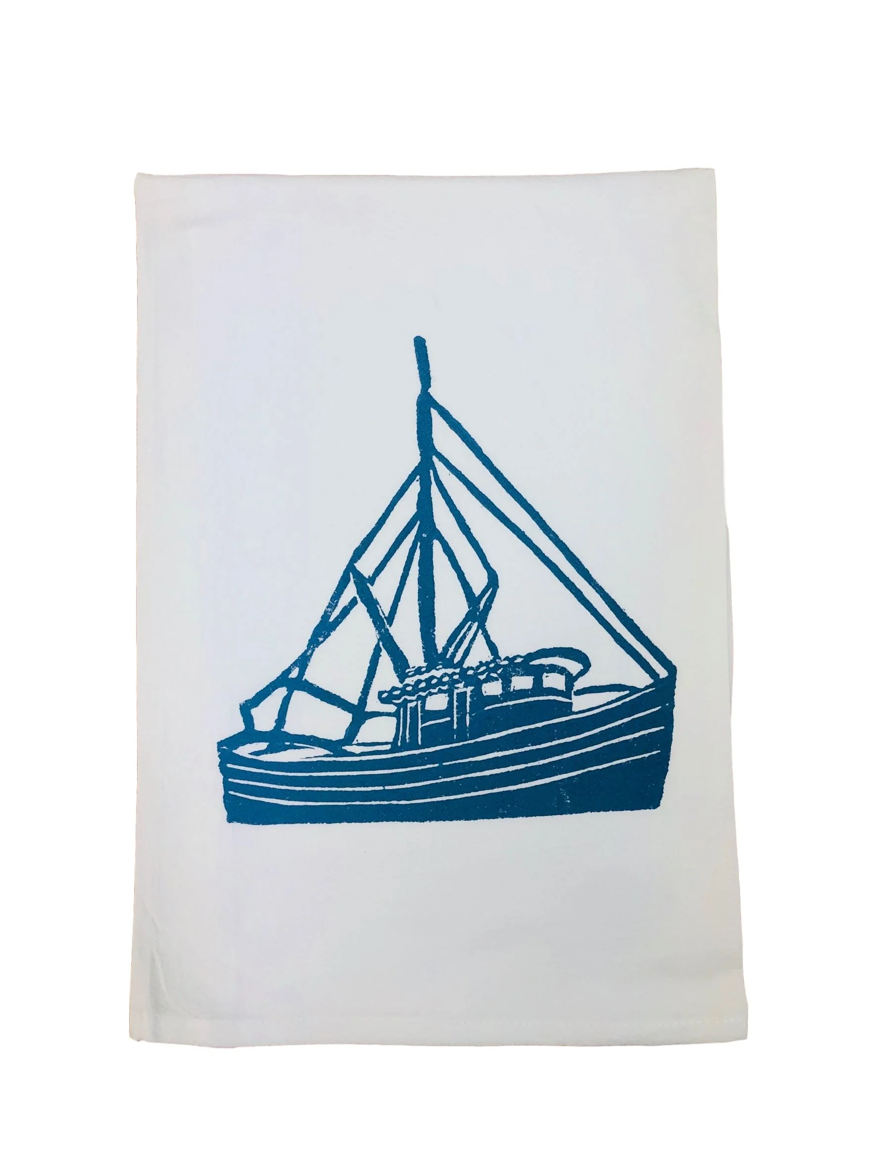 Hand Printed Kitchen Flour Sack Towels