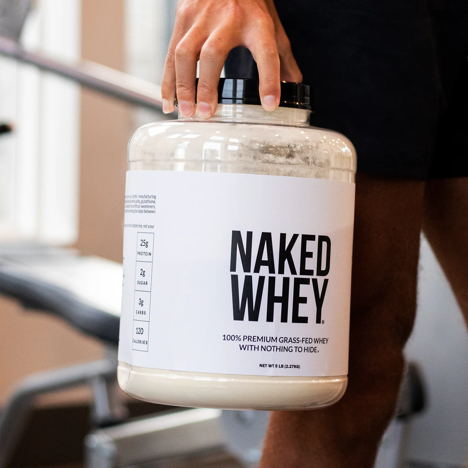 Grass Fed Whey Protein Powder | Naked Whey - 5LB