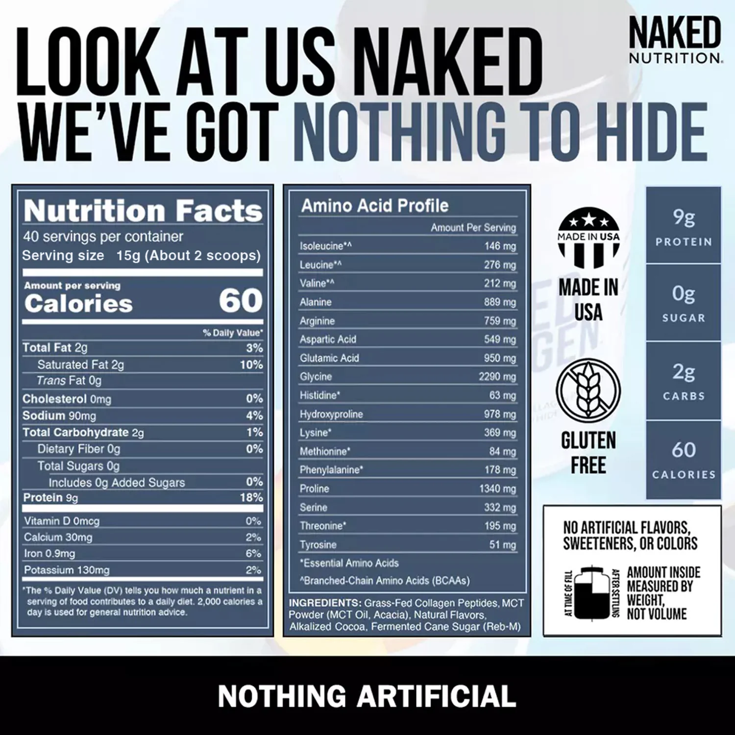 Mocha Coffee Creamer | Naked Collagen Creamer