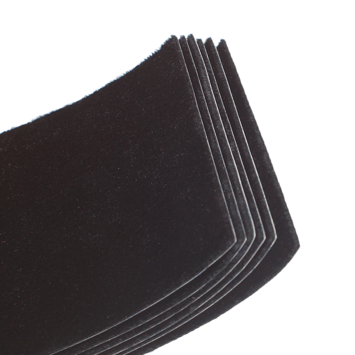 Self Adhesive Baffle Flannel 100x200x2mm Camera Panorama Film Back Graflock Back Repair Mirror Damper Light Seal Light Proof Kit