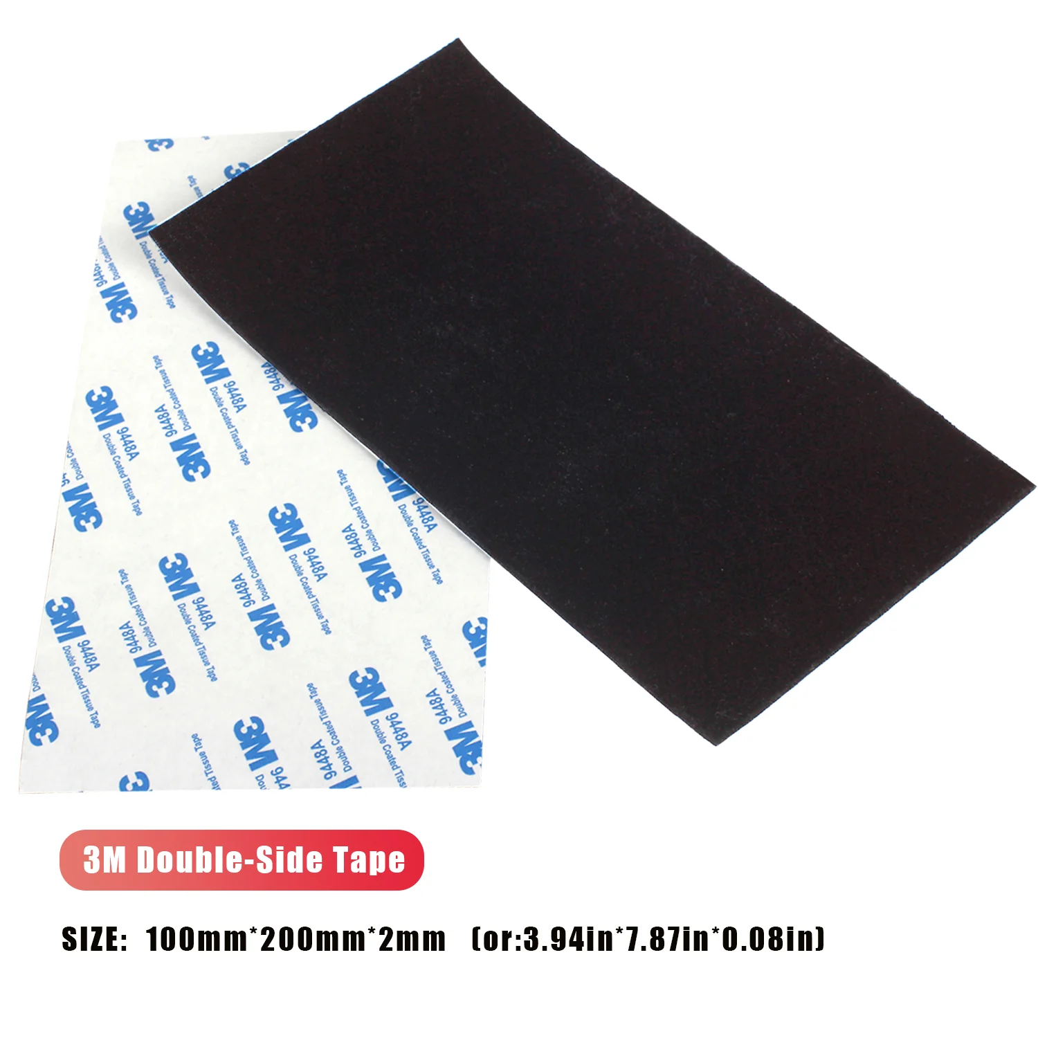 Self Adhesive Baffle Flannel 100x200x2mm Camera Panorama Film Back Graflock Back Repair Mirror Damper Light Seal Light Proof Kit