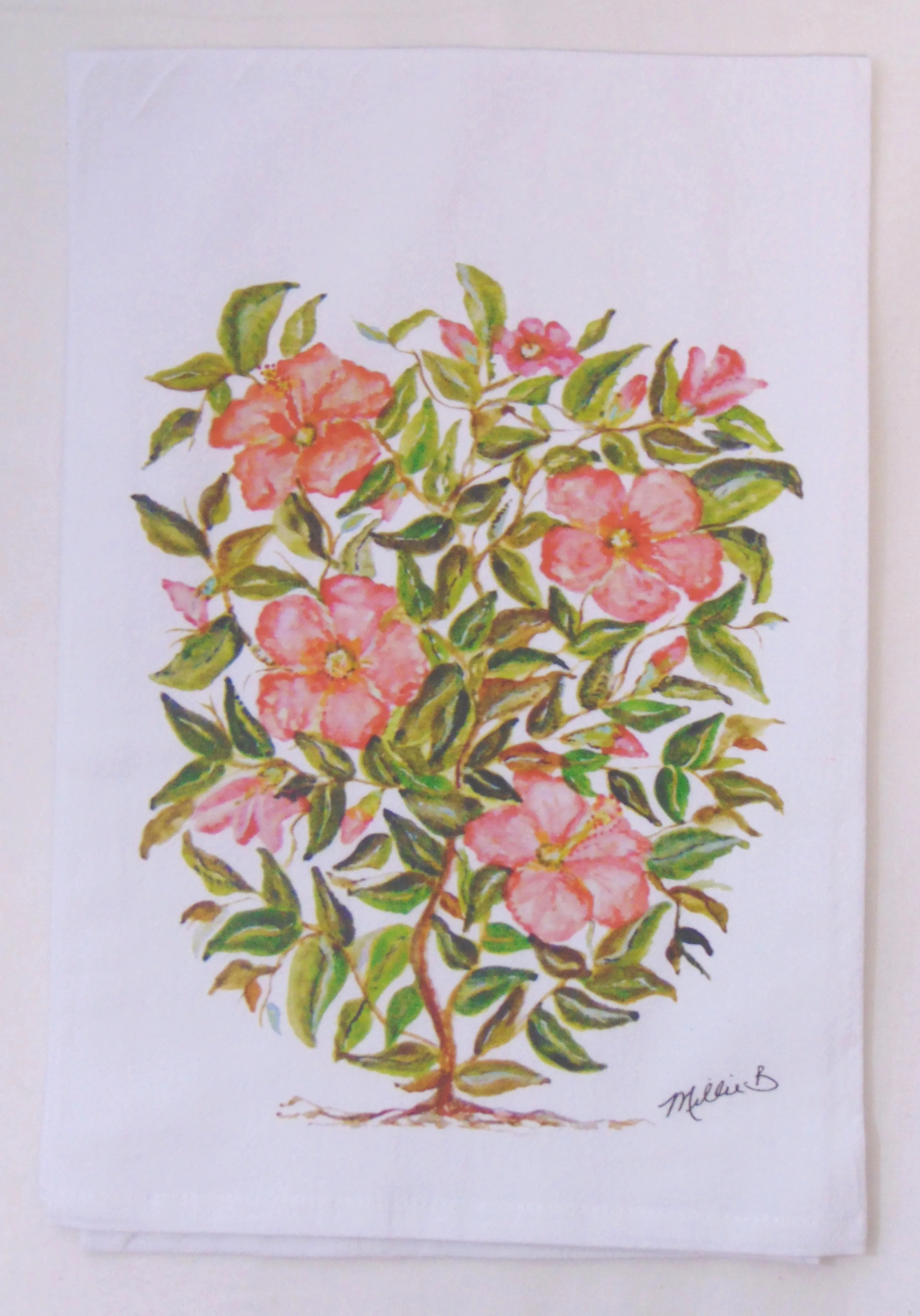 Hand Printed Kitchen Flour Sack Towels