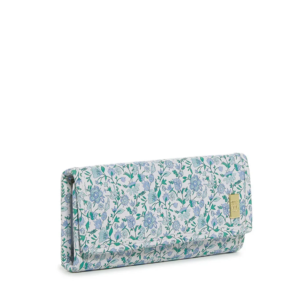 Luxe Jewelry Wallet - Hamptons Floral