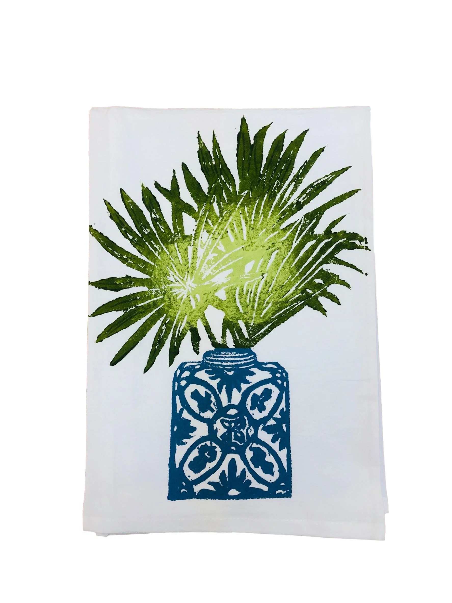 Hand Printed Kitchen Flour Sack Towels