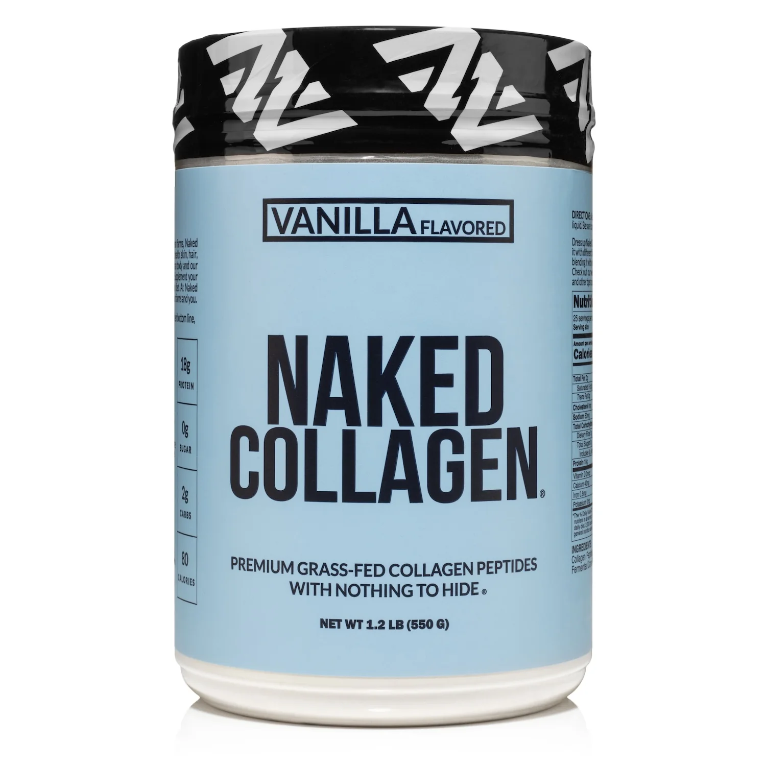 Vanilla Collagen Peptides Powder | Naked Collagen - 1.2 LB