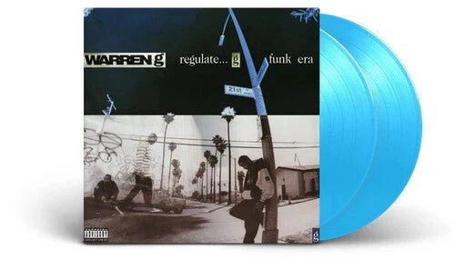 WARREN G - REGULATE G FUNK ERA Aqua Vinyl LP