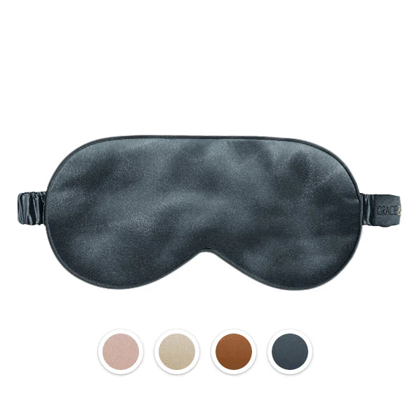 Silky Satin Eye Mask - Midnight