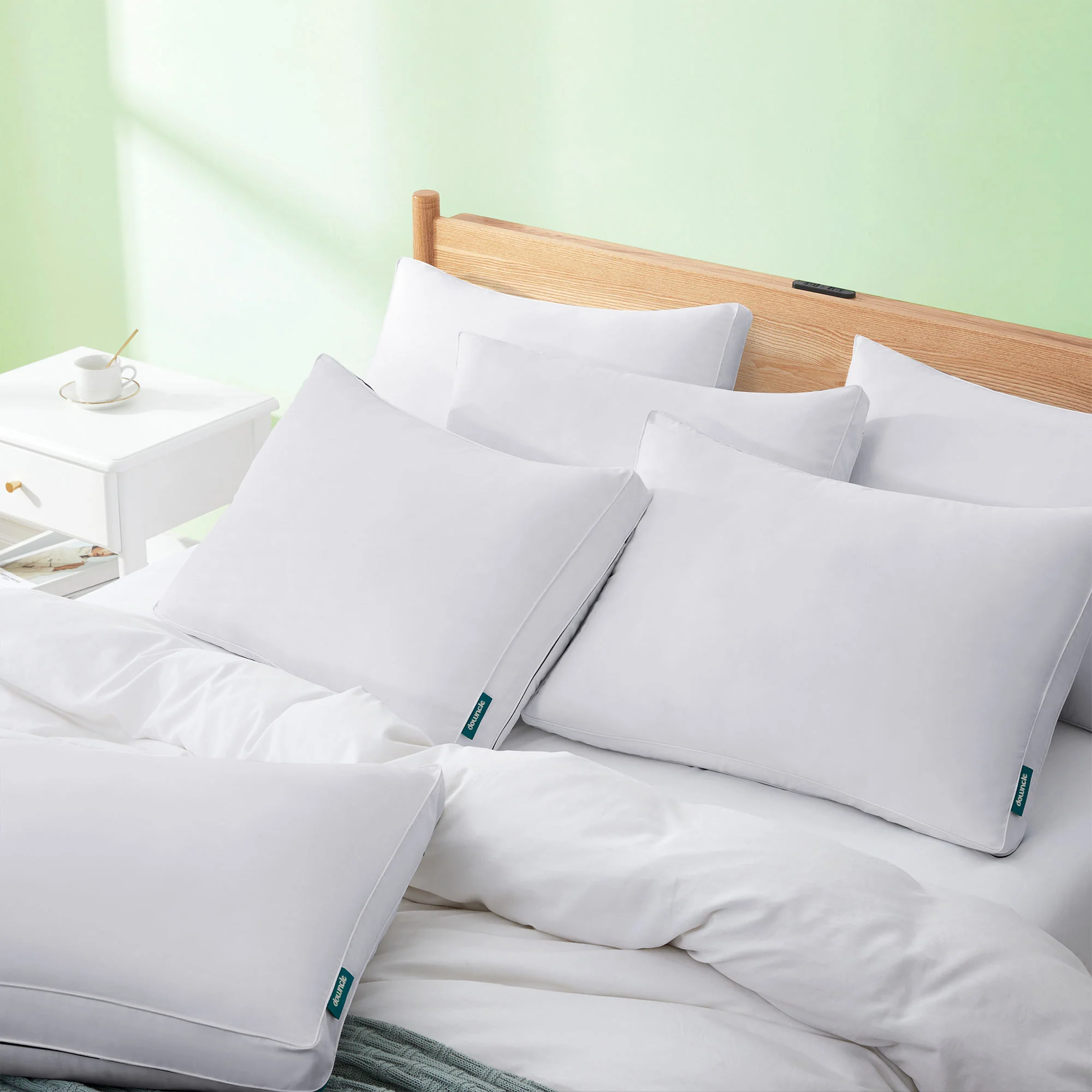 Downcle Made in USA Sustainable Down Pillow