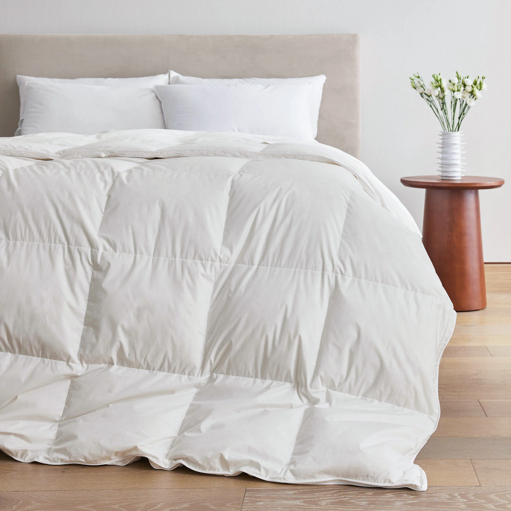 Made in Germany 800 Fill Power European White Down Comforter