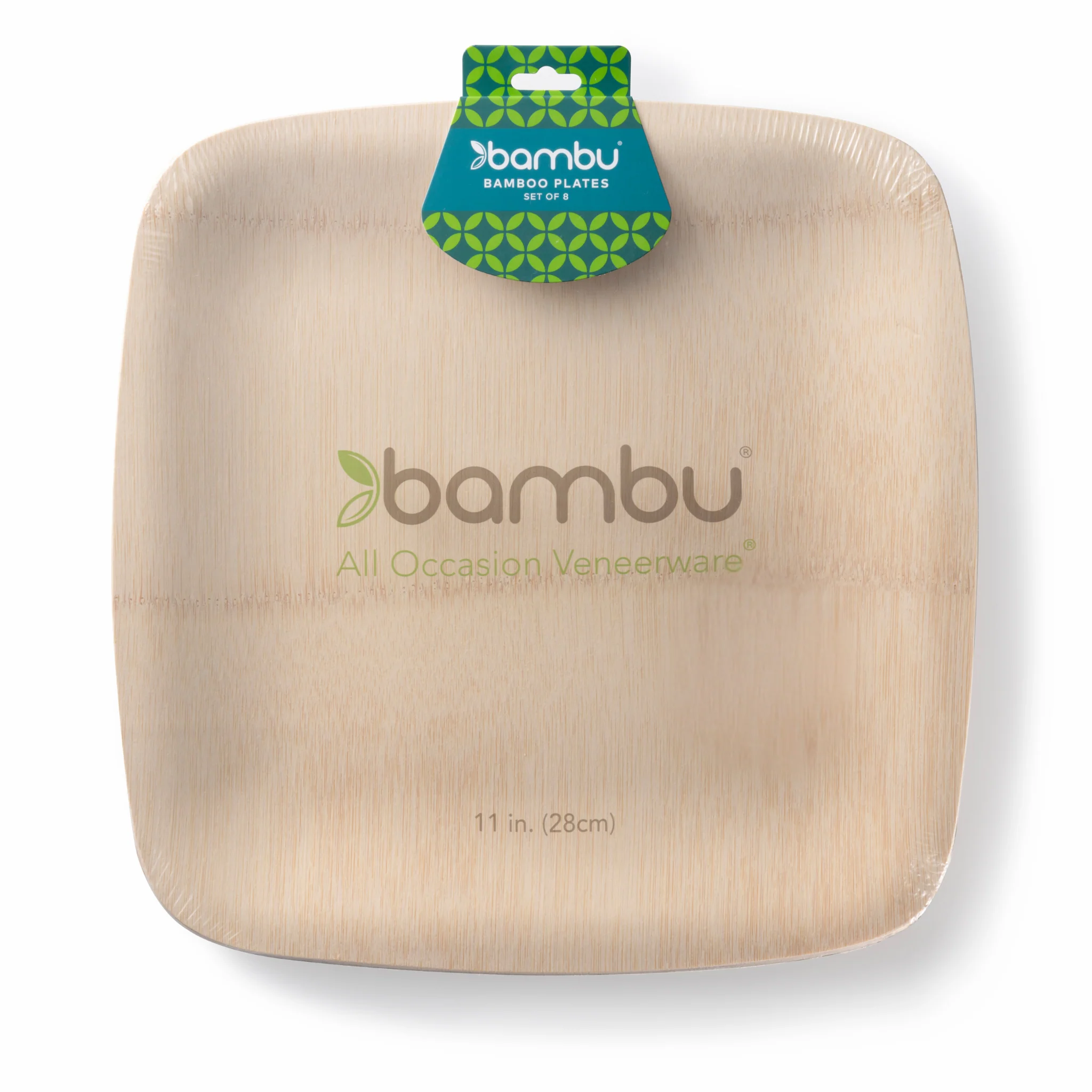 Disposable Bamboo Square Plates