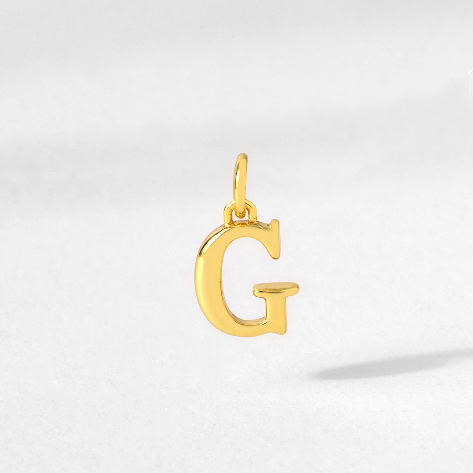 Letter Charm Pendant