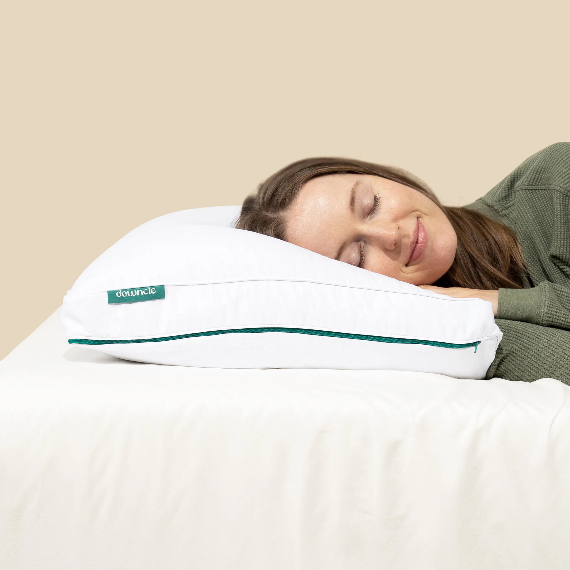 Downcle Made in USA Sustainable Down Pillow