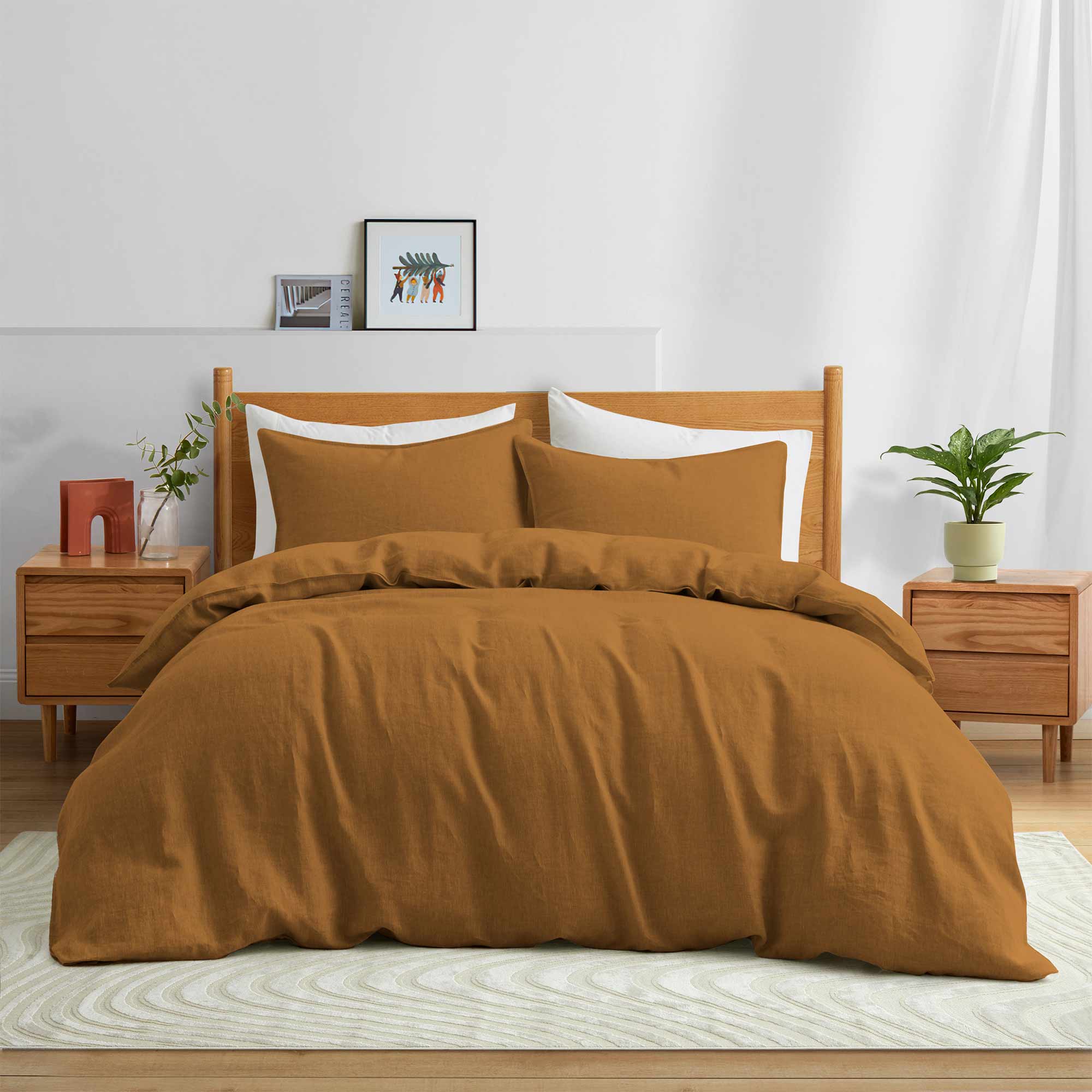 French Linen Duvet Cover Set
