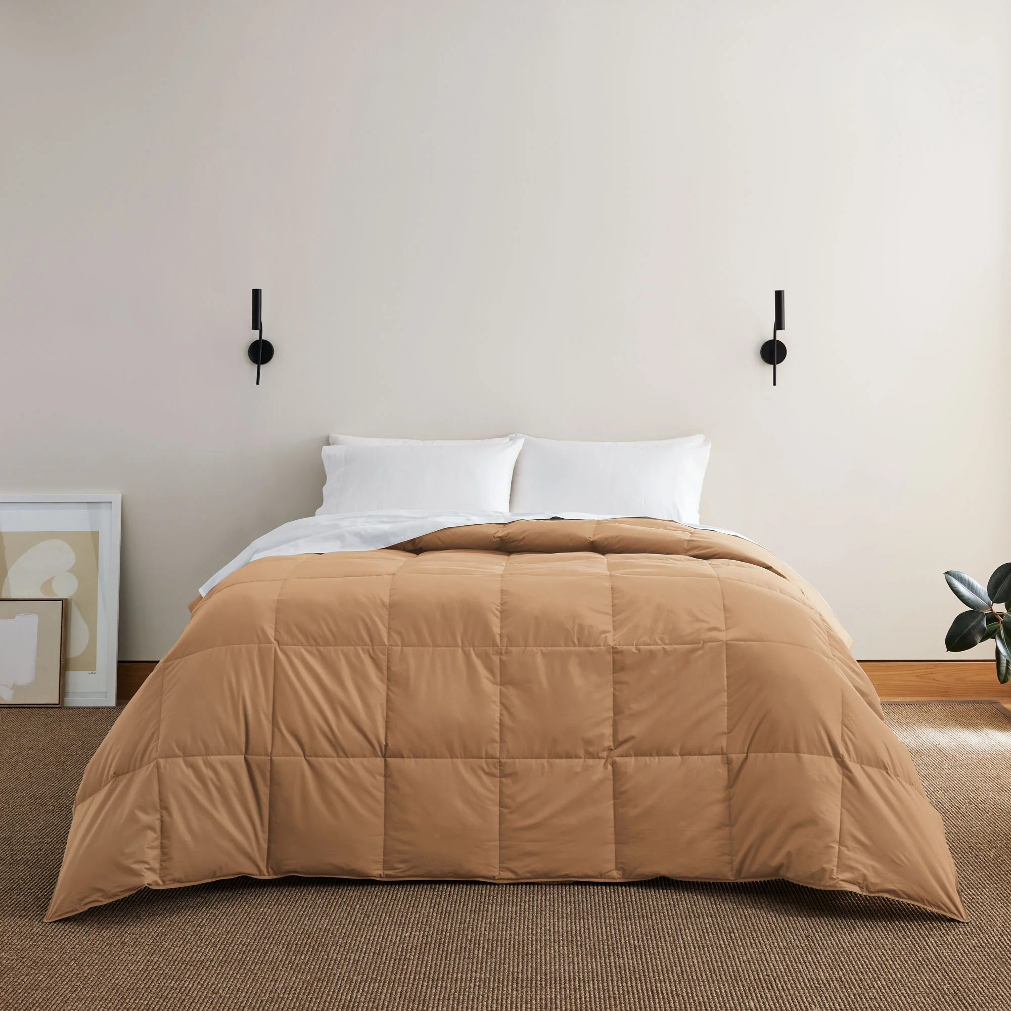 All Season Organic Cotton Down & Feather Comforter
