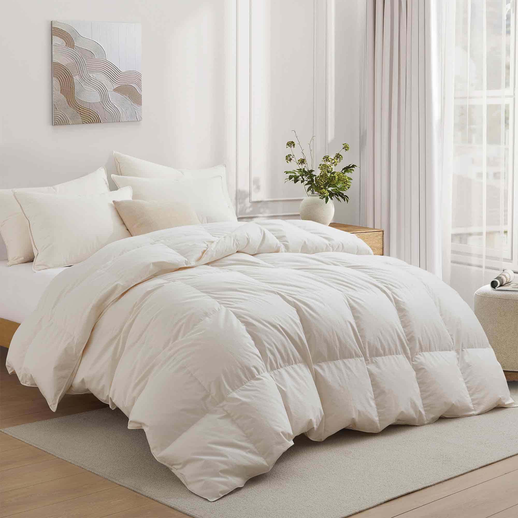 Organic Cotton Down Comforter