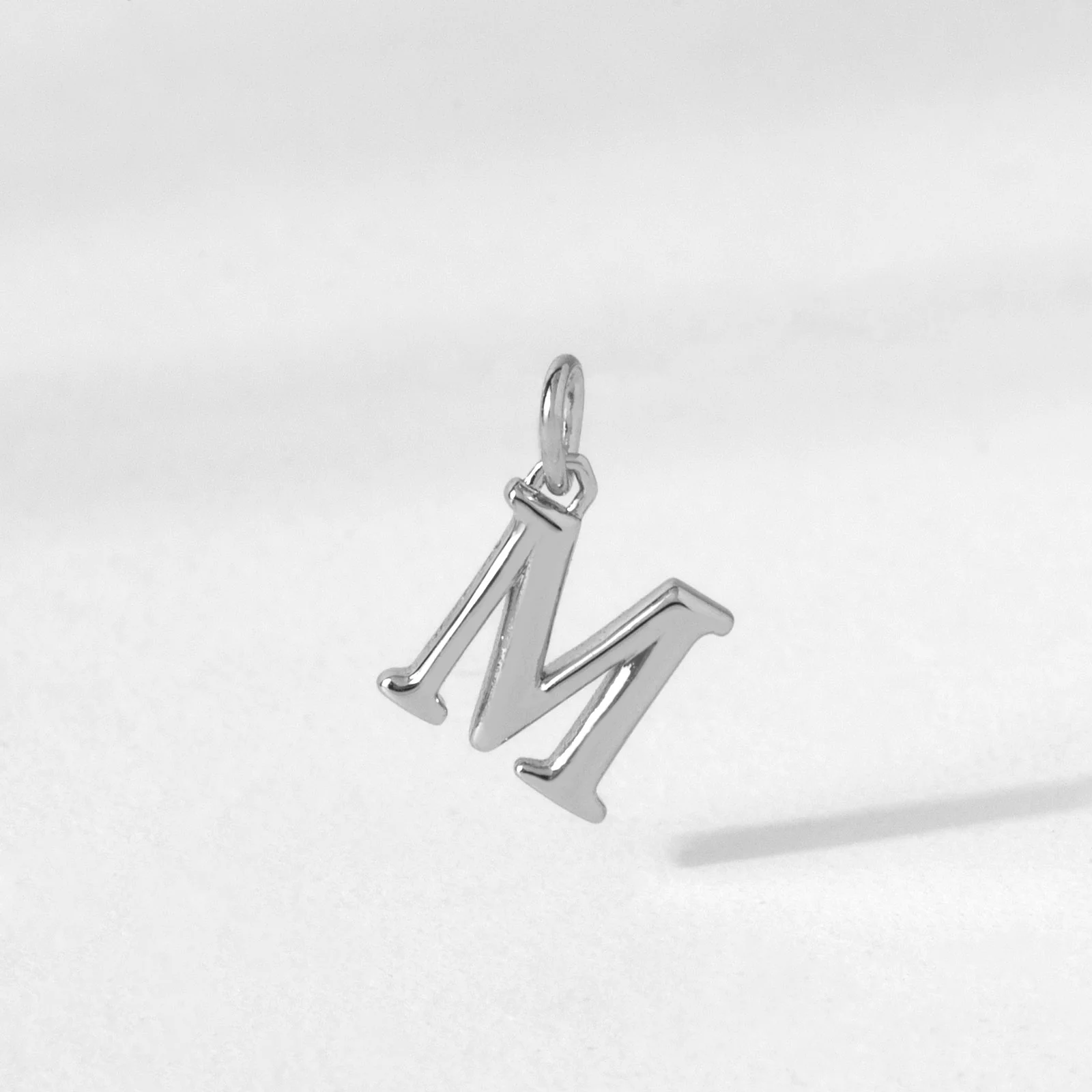 Letter Charm Pendant