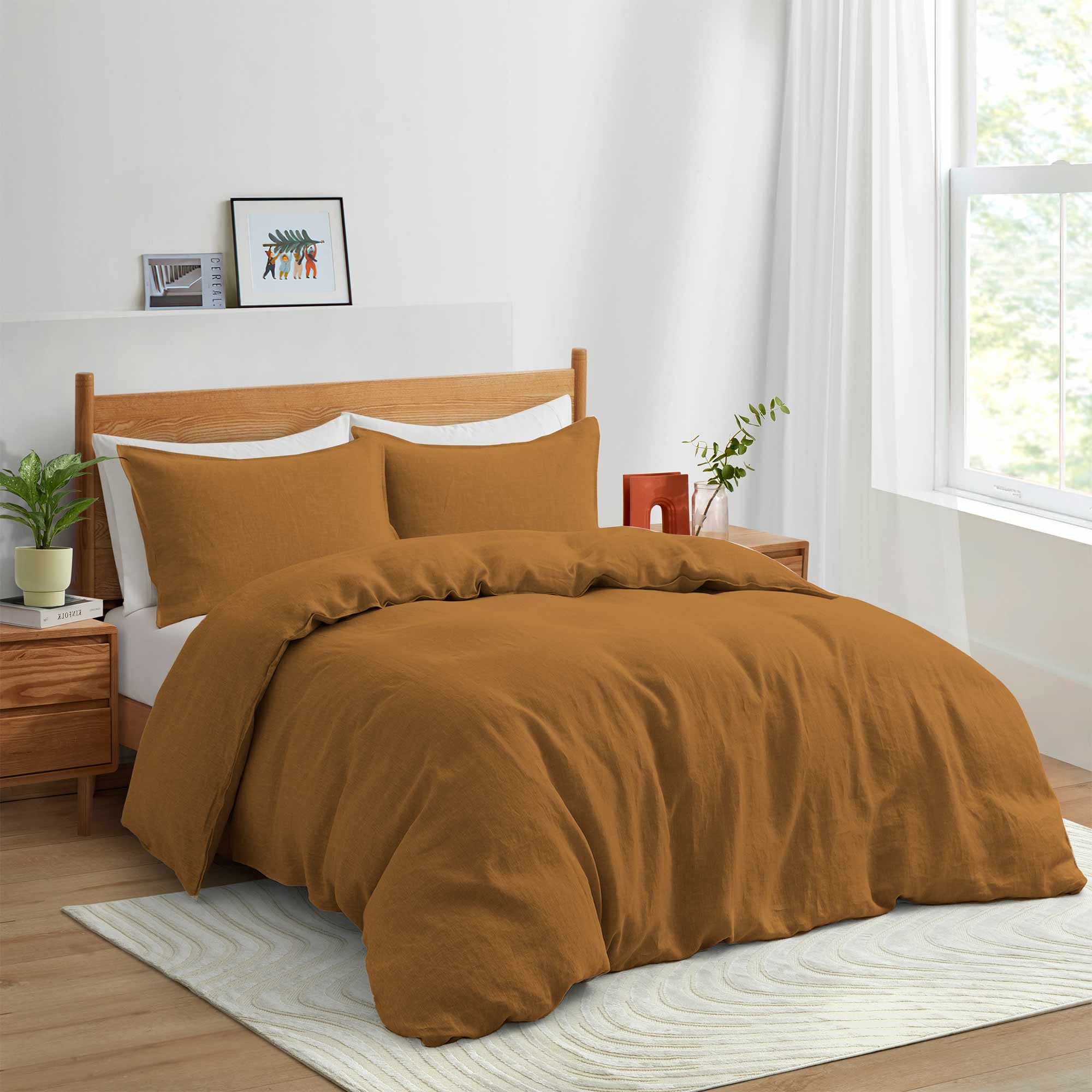 French Linen Duvet Cover Set
