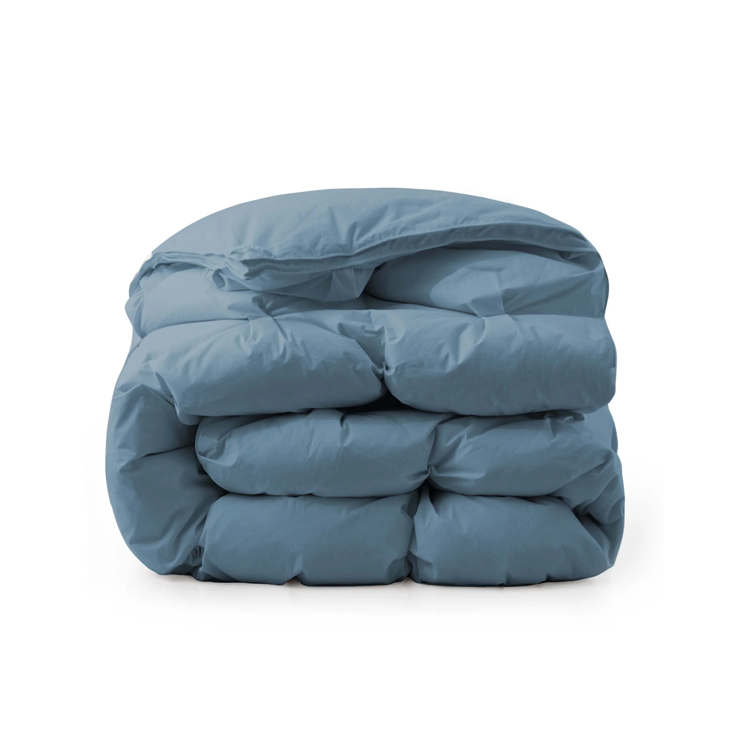 All Season Organic Cotton Puff Down Comforter