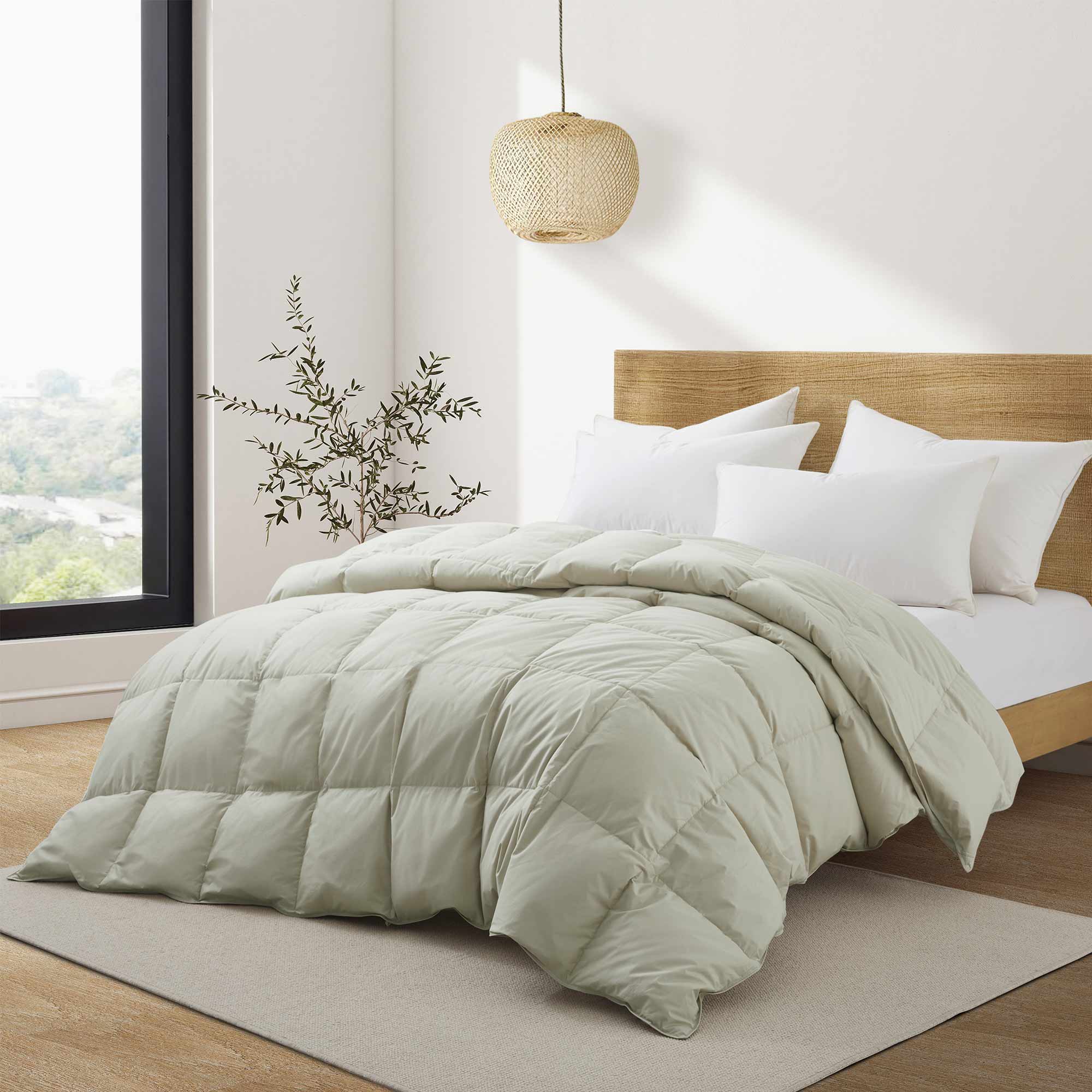 All Season Organic Cotton Down & Feather Comforter