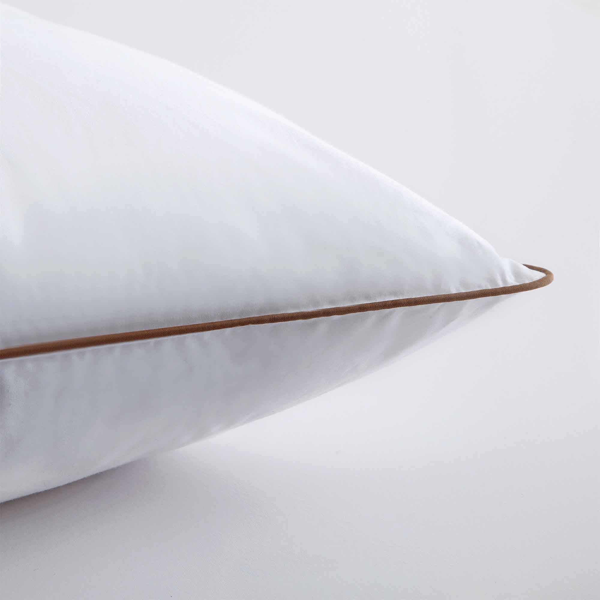 Puredown 2 Pack Natural Goose Down Feather Pillows