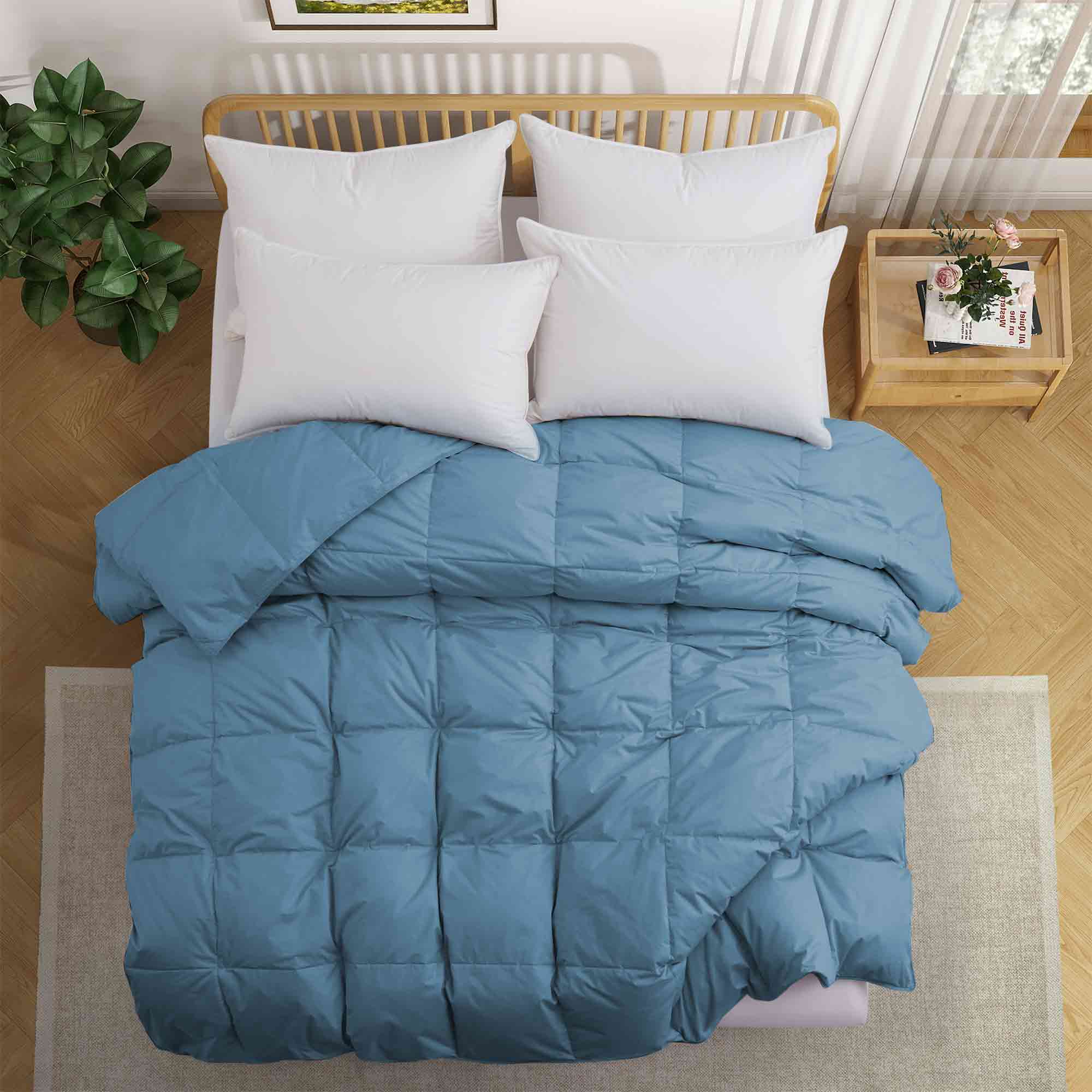 All Season Organic Cotton Down & Feather Comforter