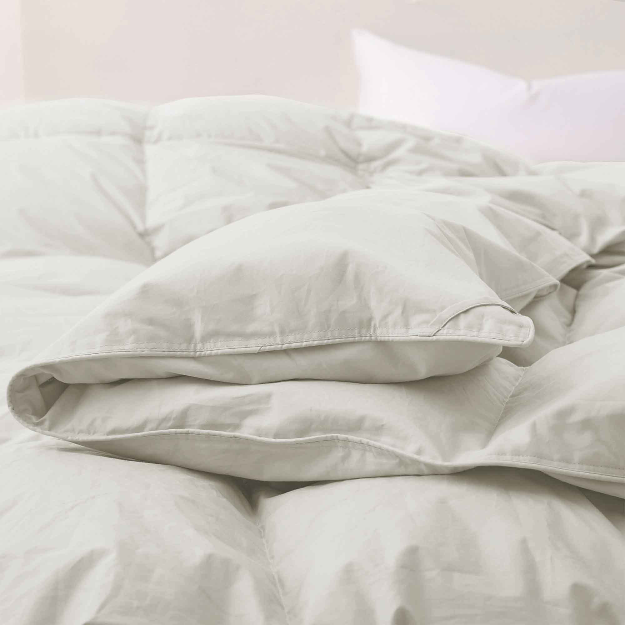 All Season Organic Cotton Down & Feather Comforter