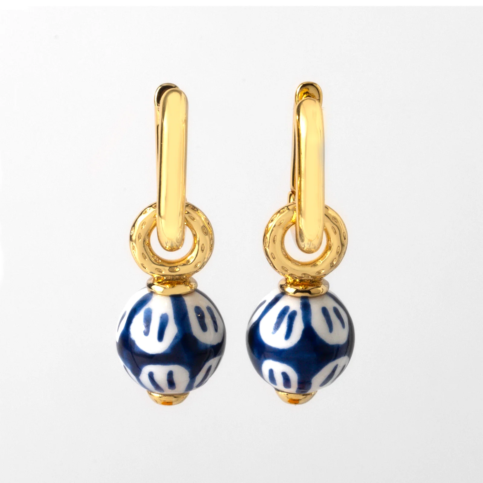 Pearl & Glaze Earring Set