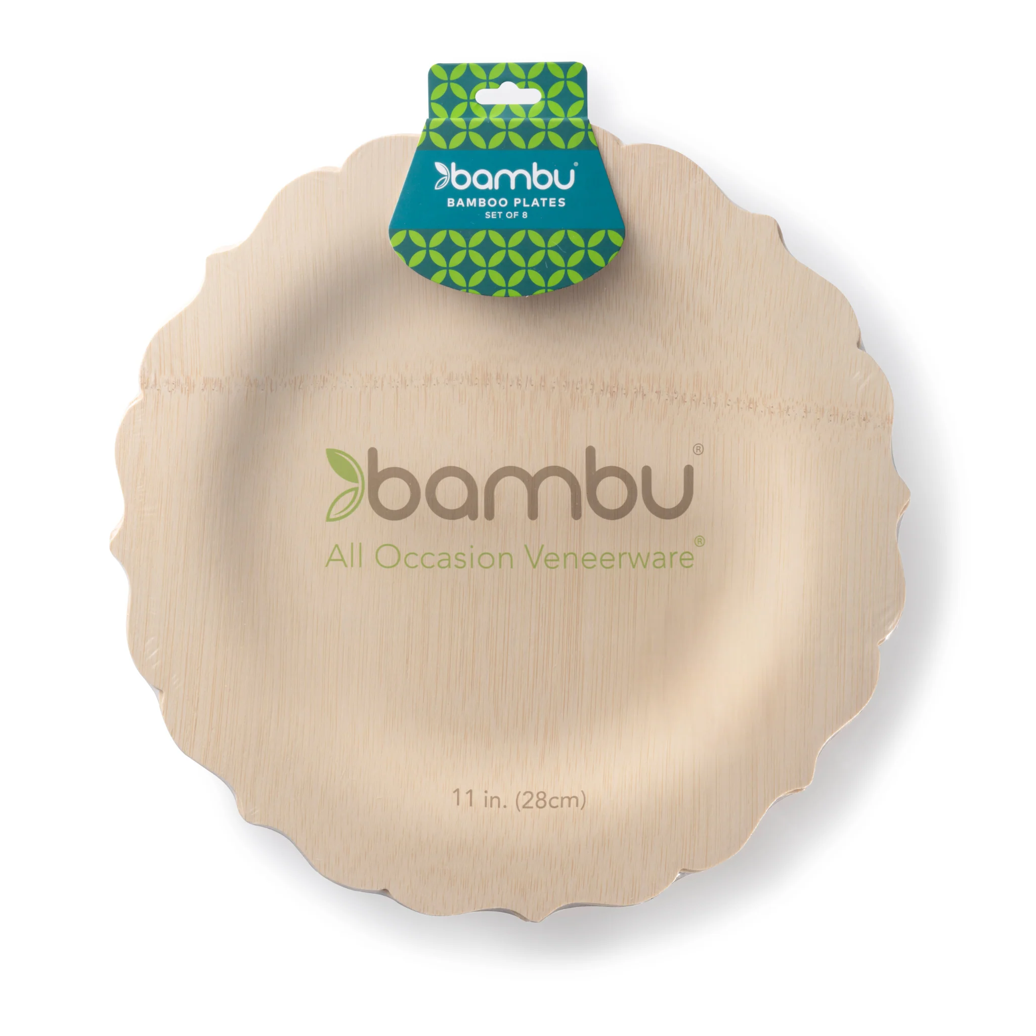 Disposable Bamboo Fancy Plates