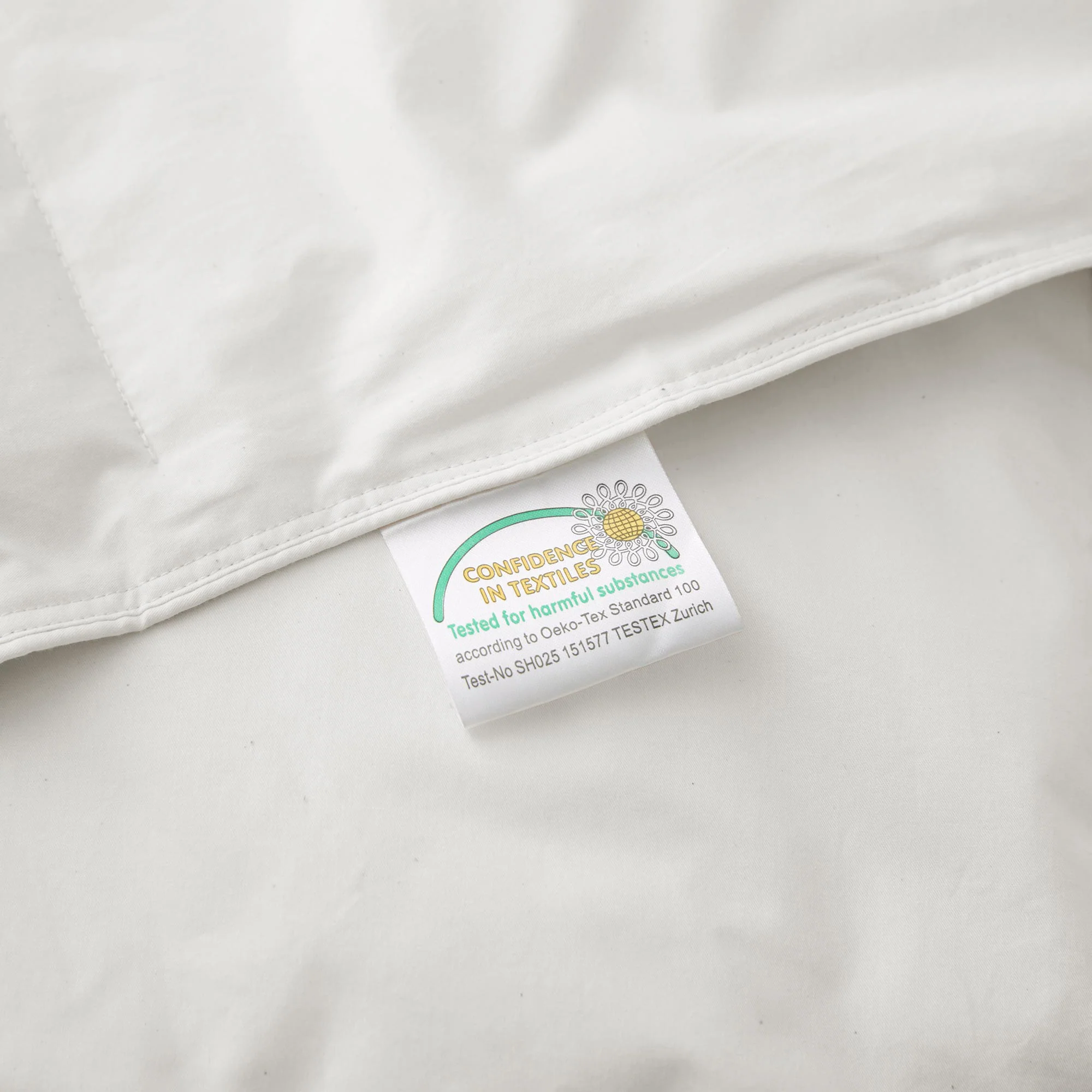 Lightweight Organic Cotton Down & Feather Comforter