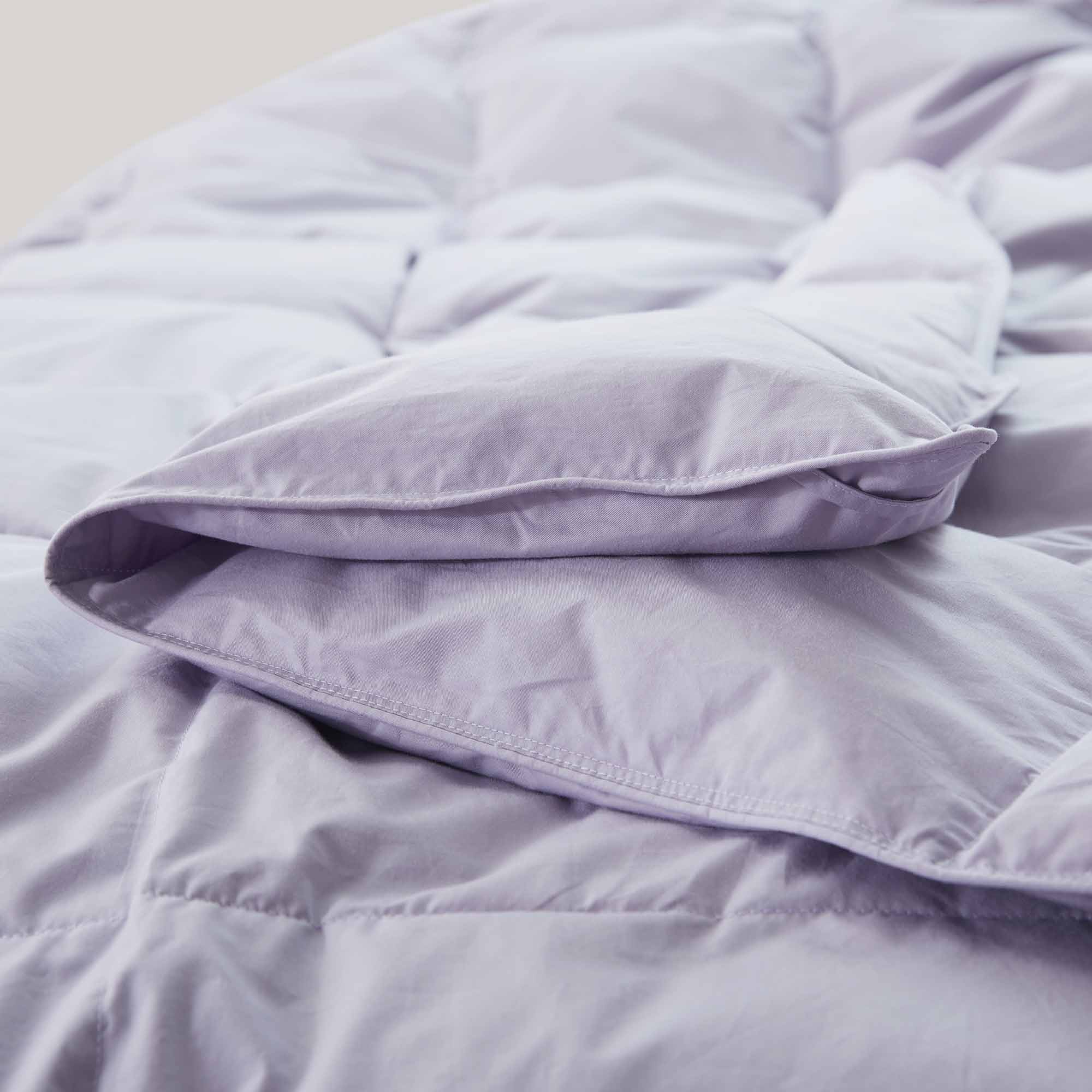 Lightweight Organic Cotton Down & Feather Comforter