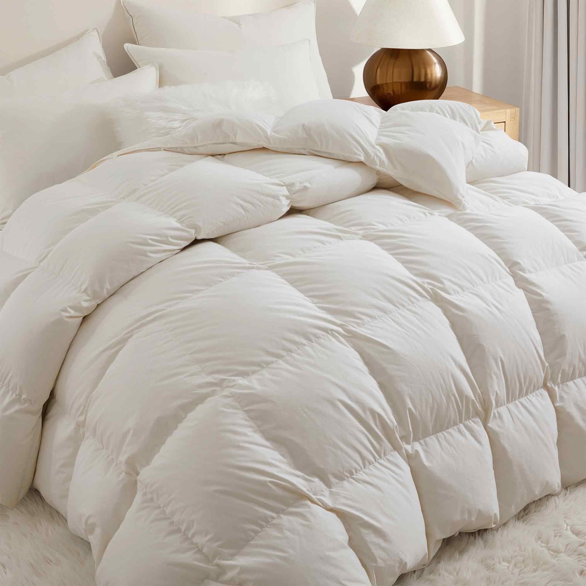 Organic Cotton Down Comforter
