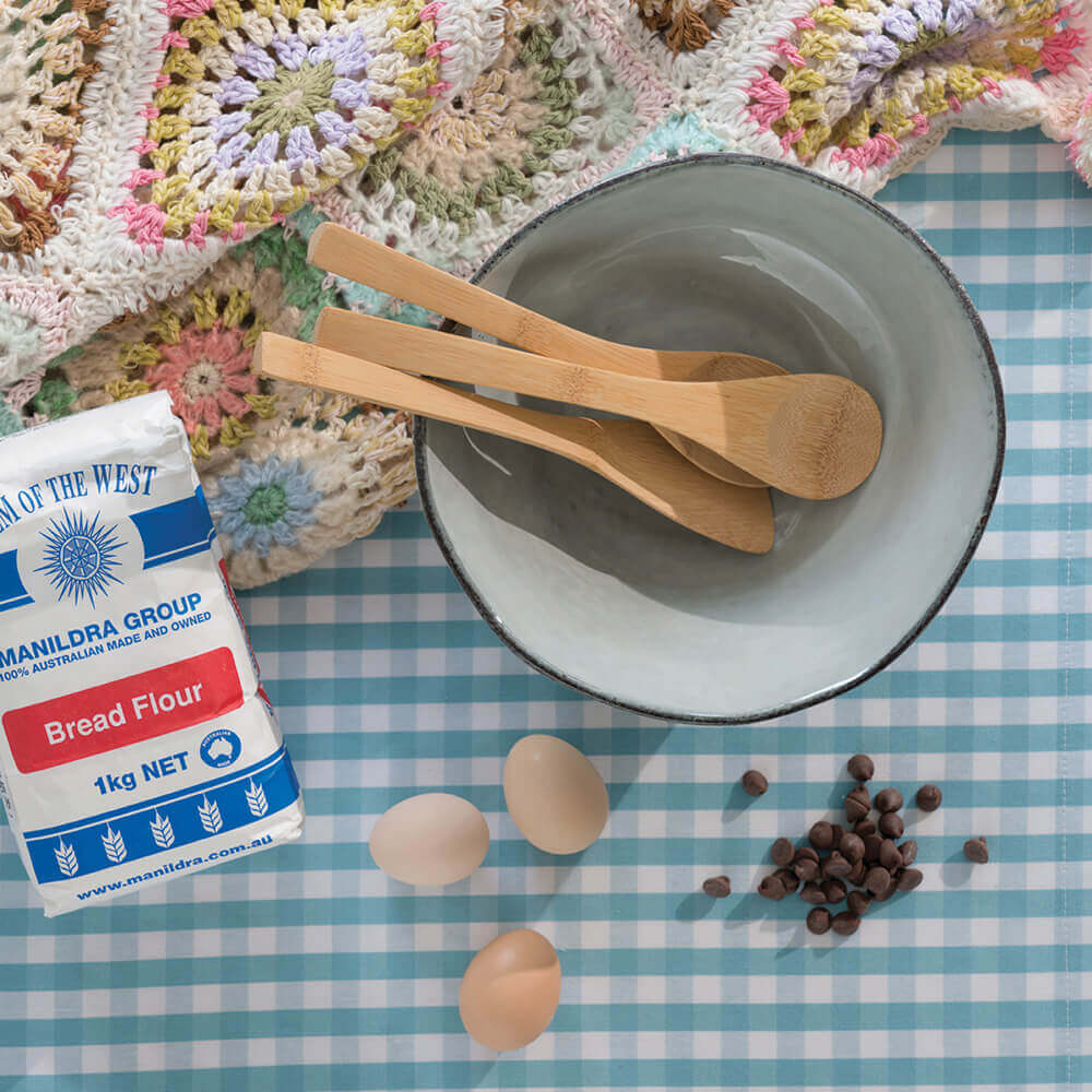 Kids in the Kitchen, Set of 3 Bamboo Utensils (3Y+)