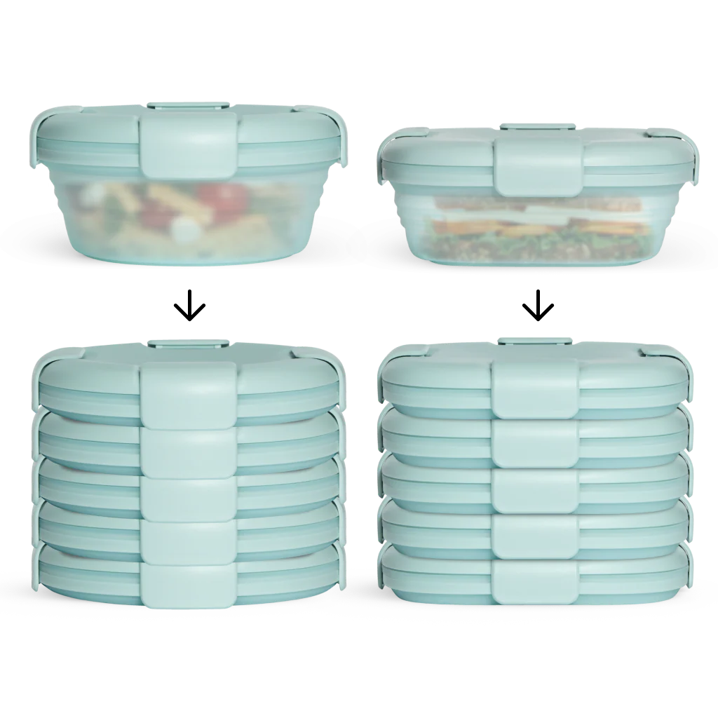 12-Pack Mixed Food Storage Set