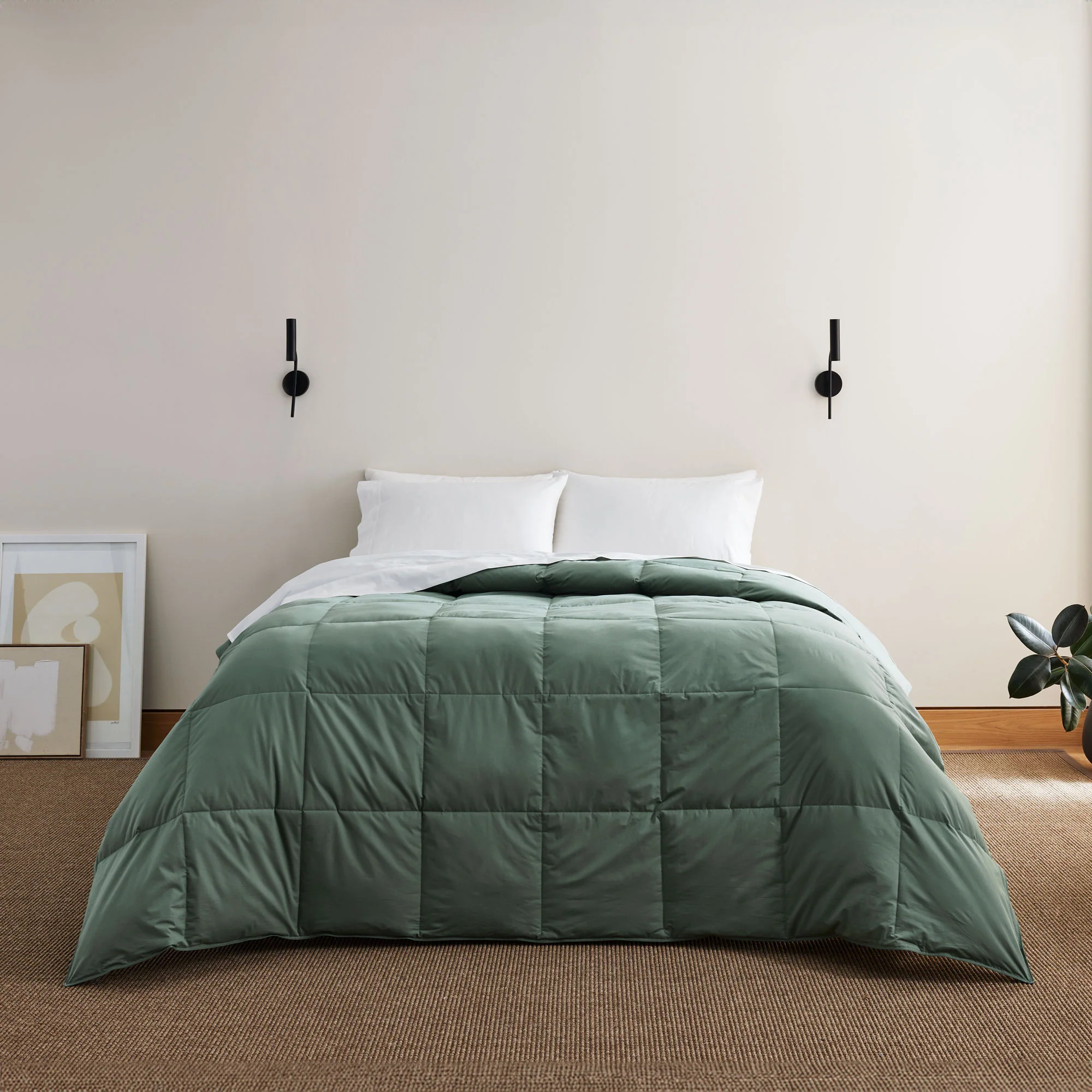 All Season Organic Cotton Down & Feather Comforter
