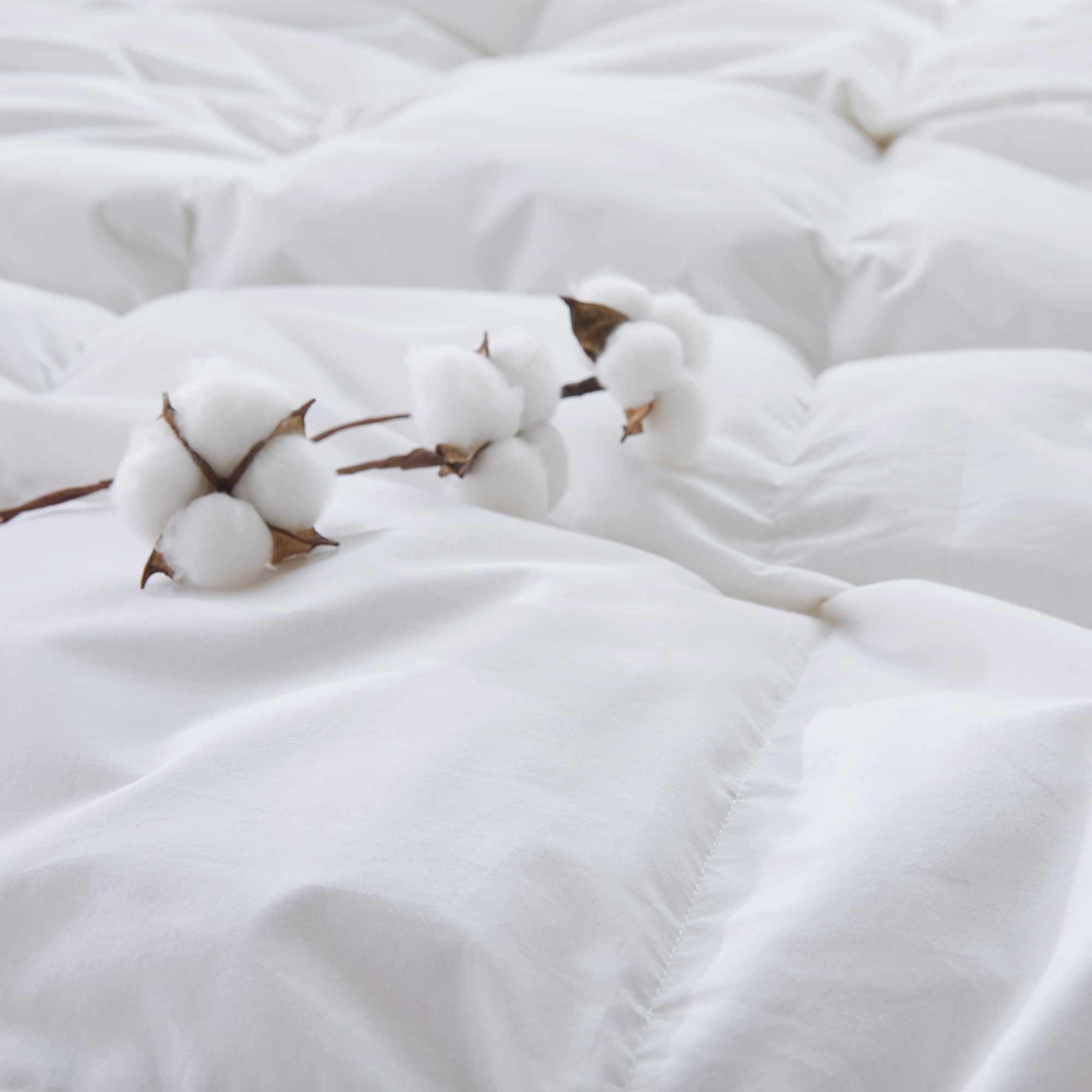 All Season Organic Cotton Down & Feather Comforter