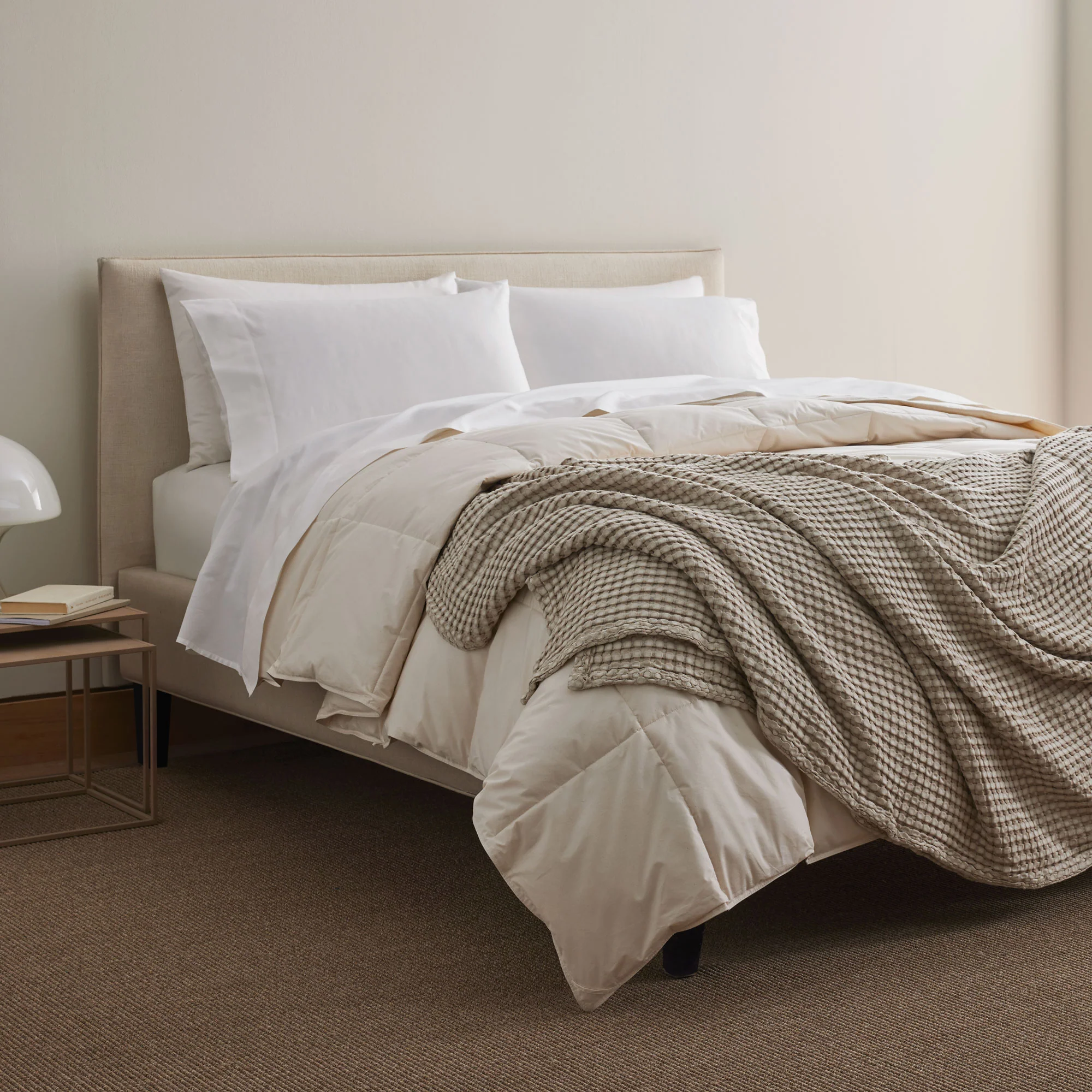All Season Organic Cotton Down & Feather Comforter