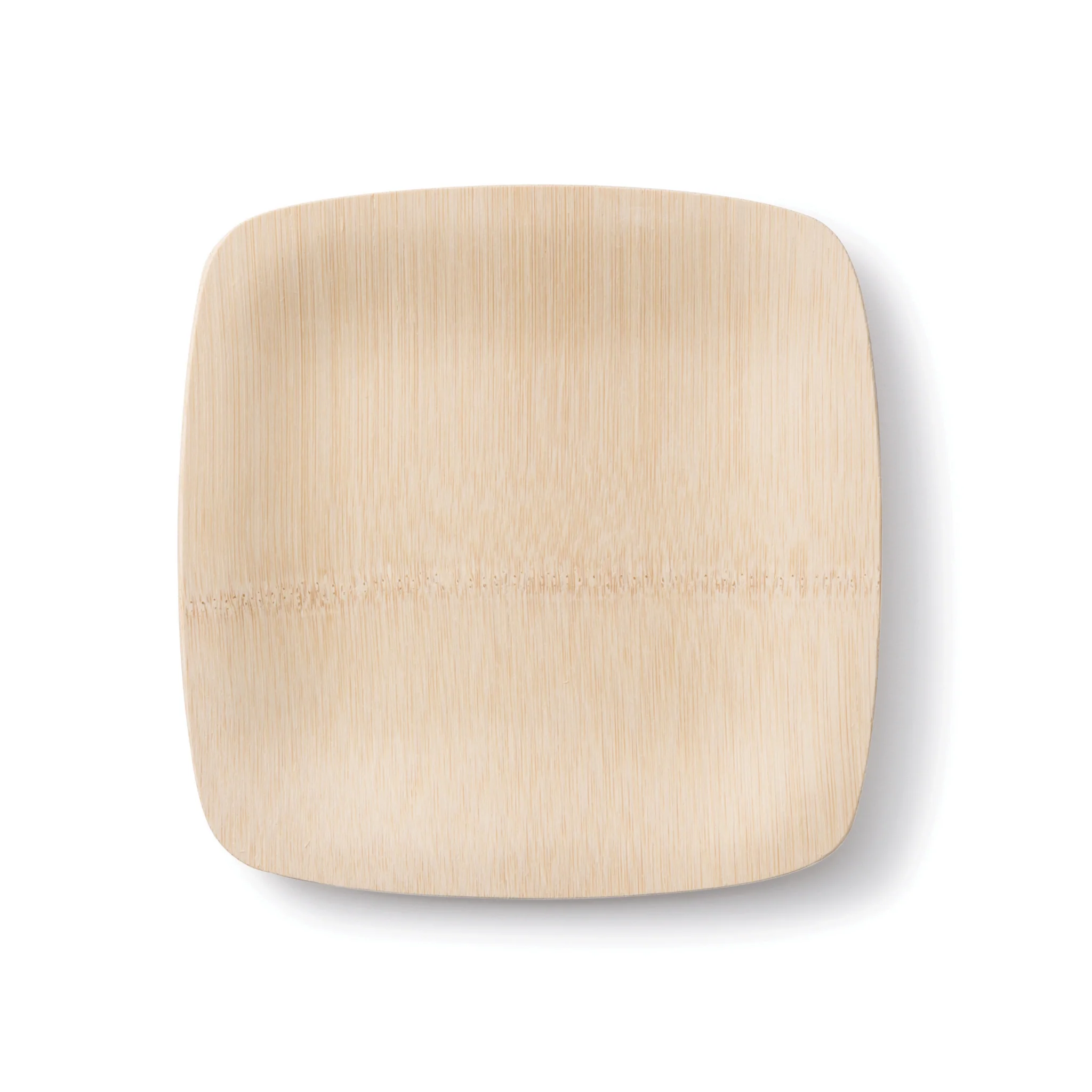 Disposable Bamboo Square Plates