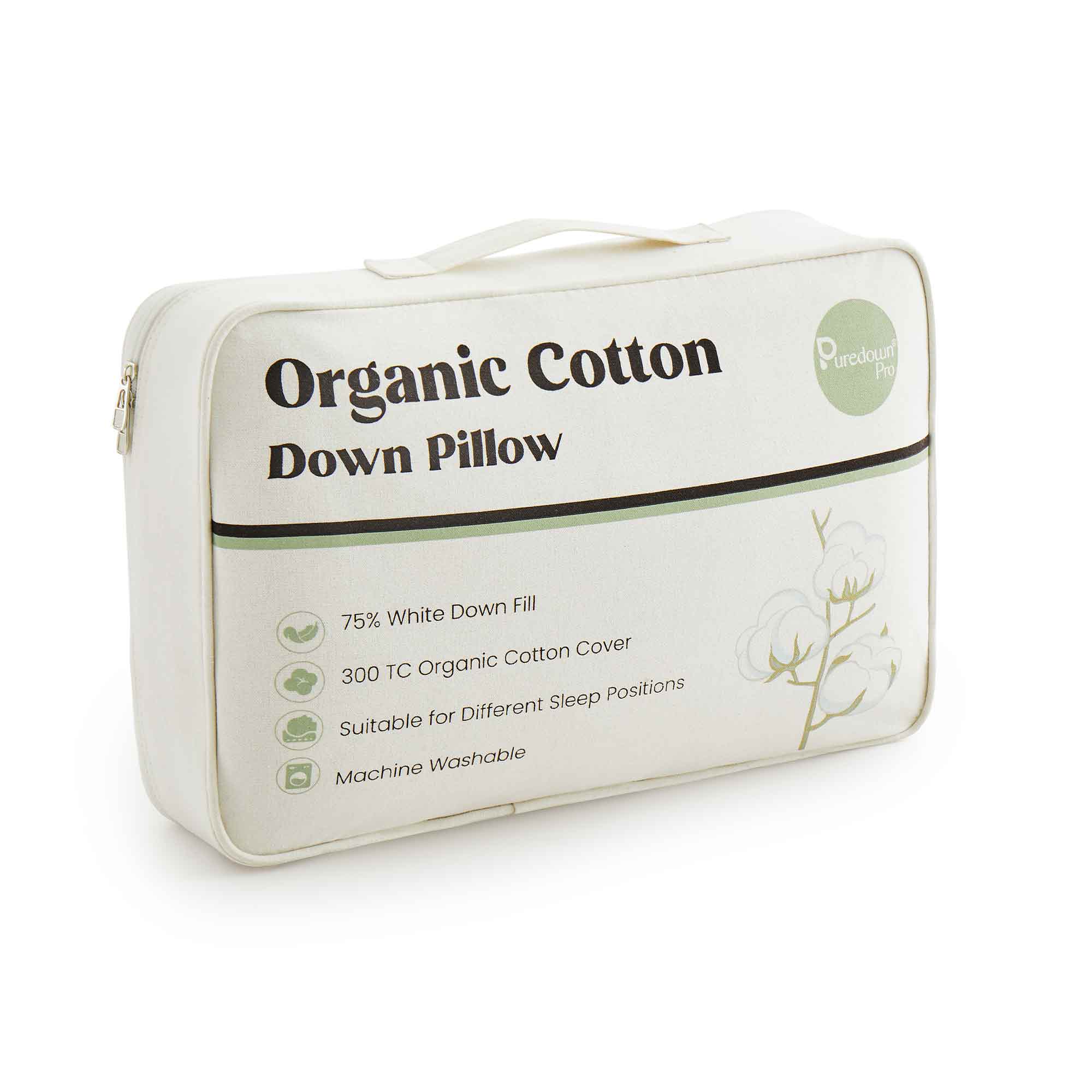 Organic Cotton Down Pillow