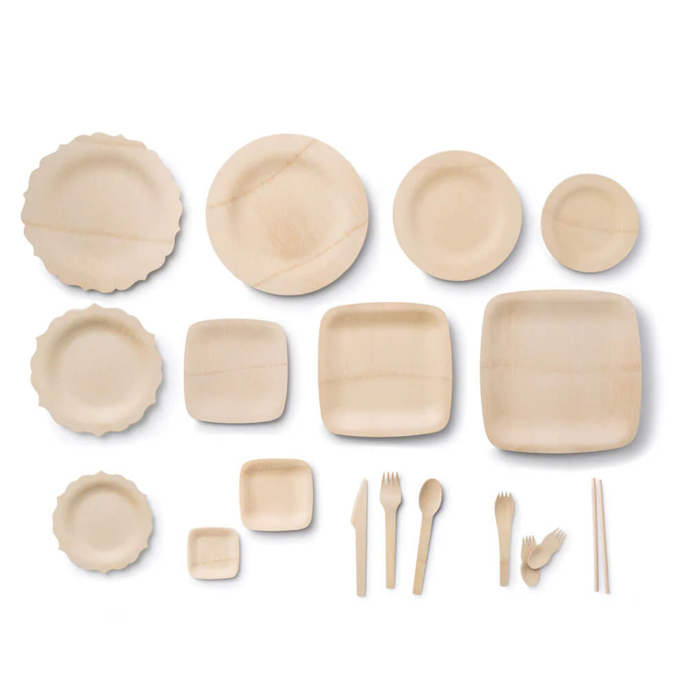 Disposable Bamboo Veneerware® Sample Box