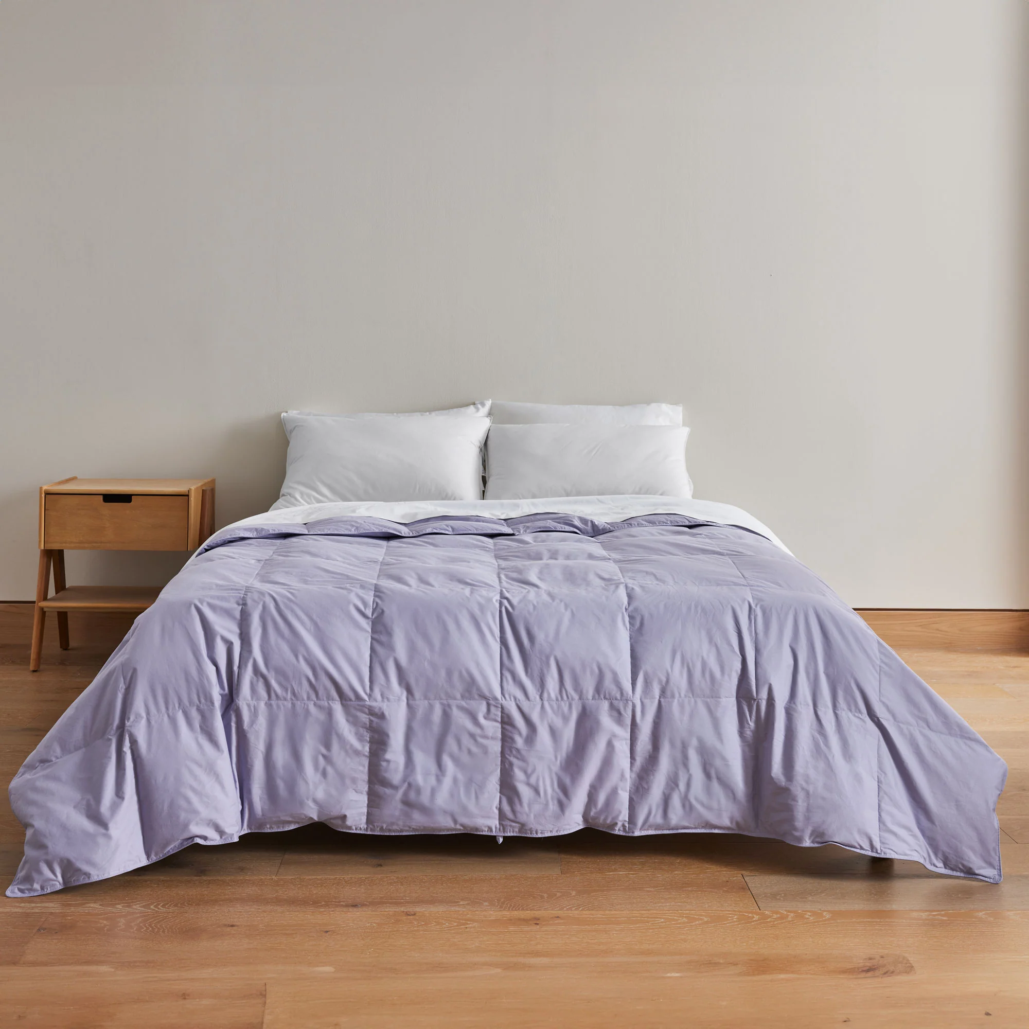 Lightweight Organic Cotton Down & Feather Comforter